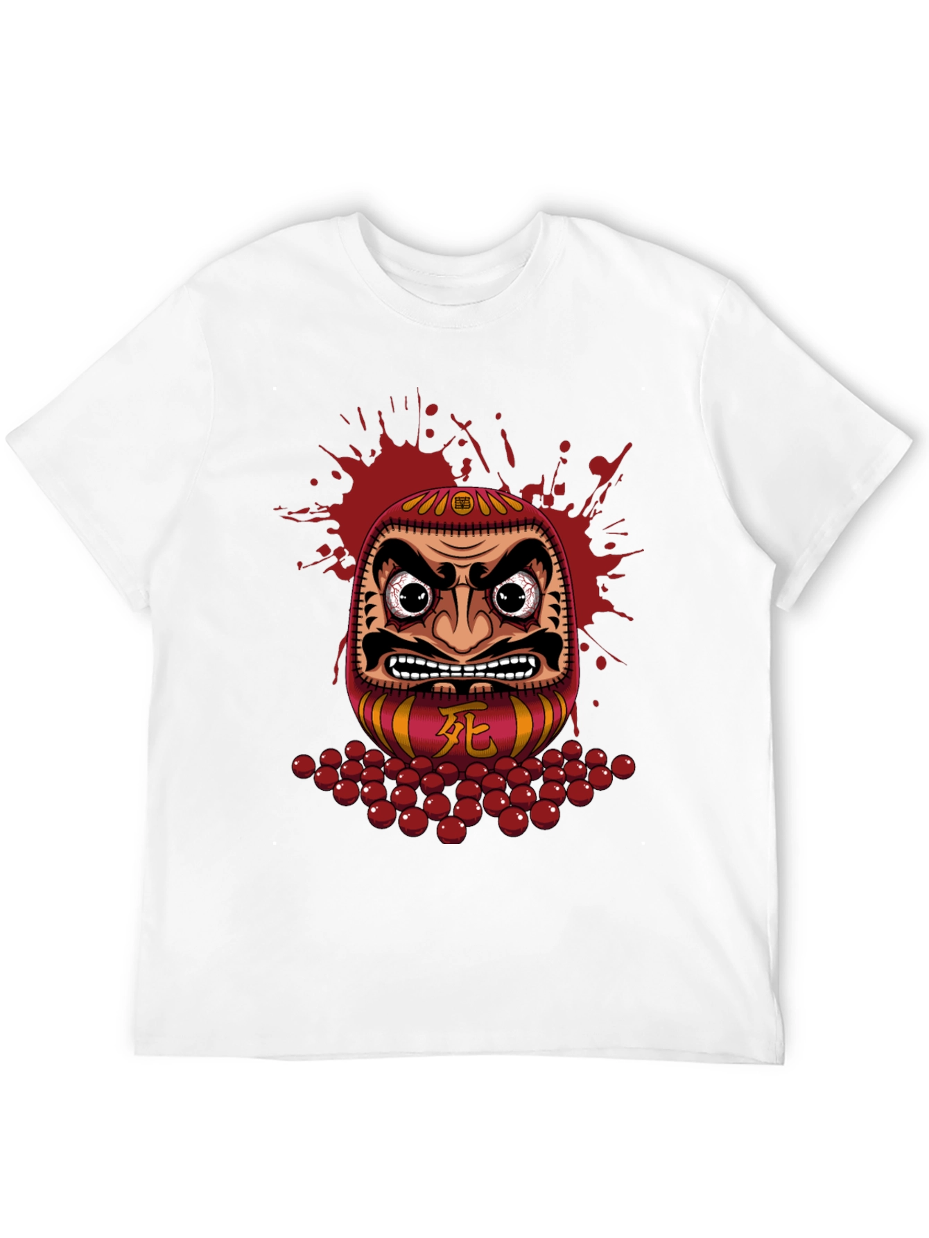 Daruma Doll Graphic Tee - Japanese Inspired Design