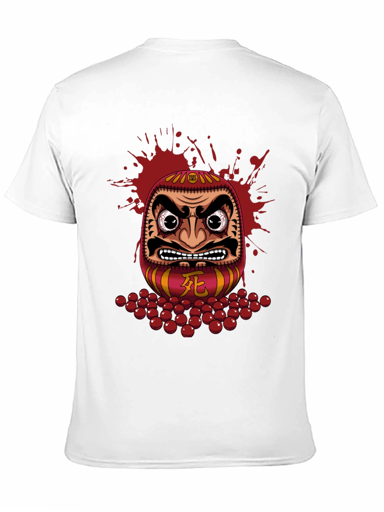 Daruma Doll Graphic Tee - Japanese Inspired Design