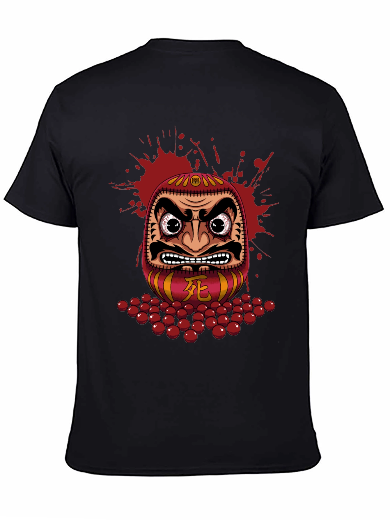 Daruma Doll Graphic Tee - Japanese Inspired Design