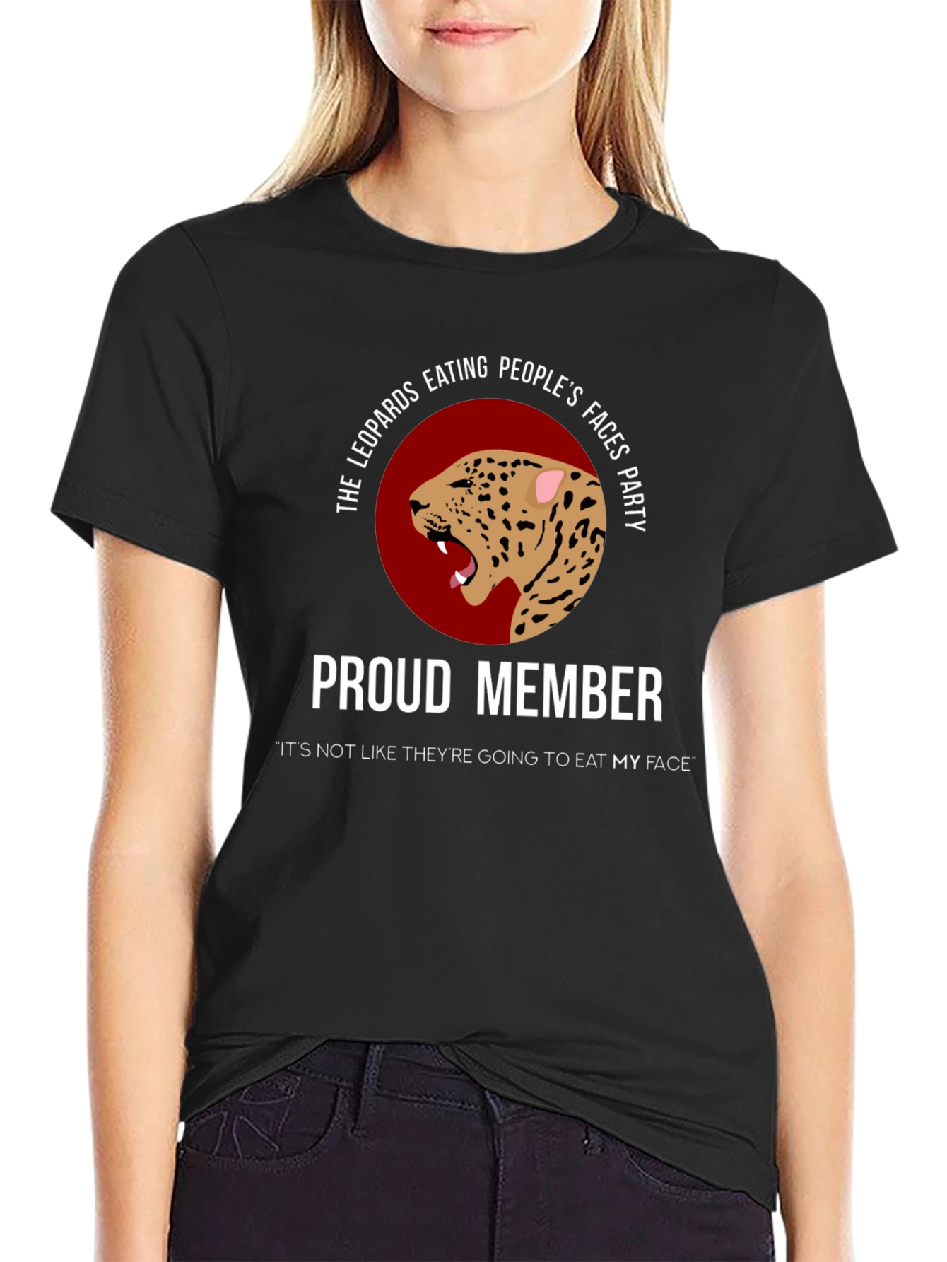 Leopards Eating Faces Party T-Shirt