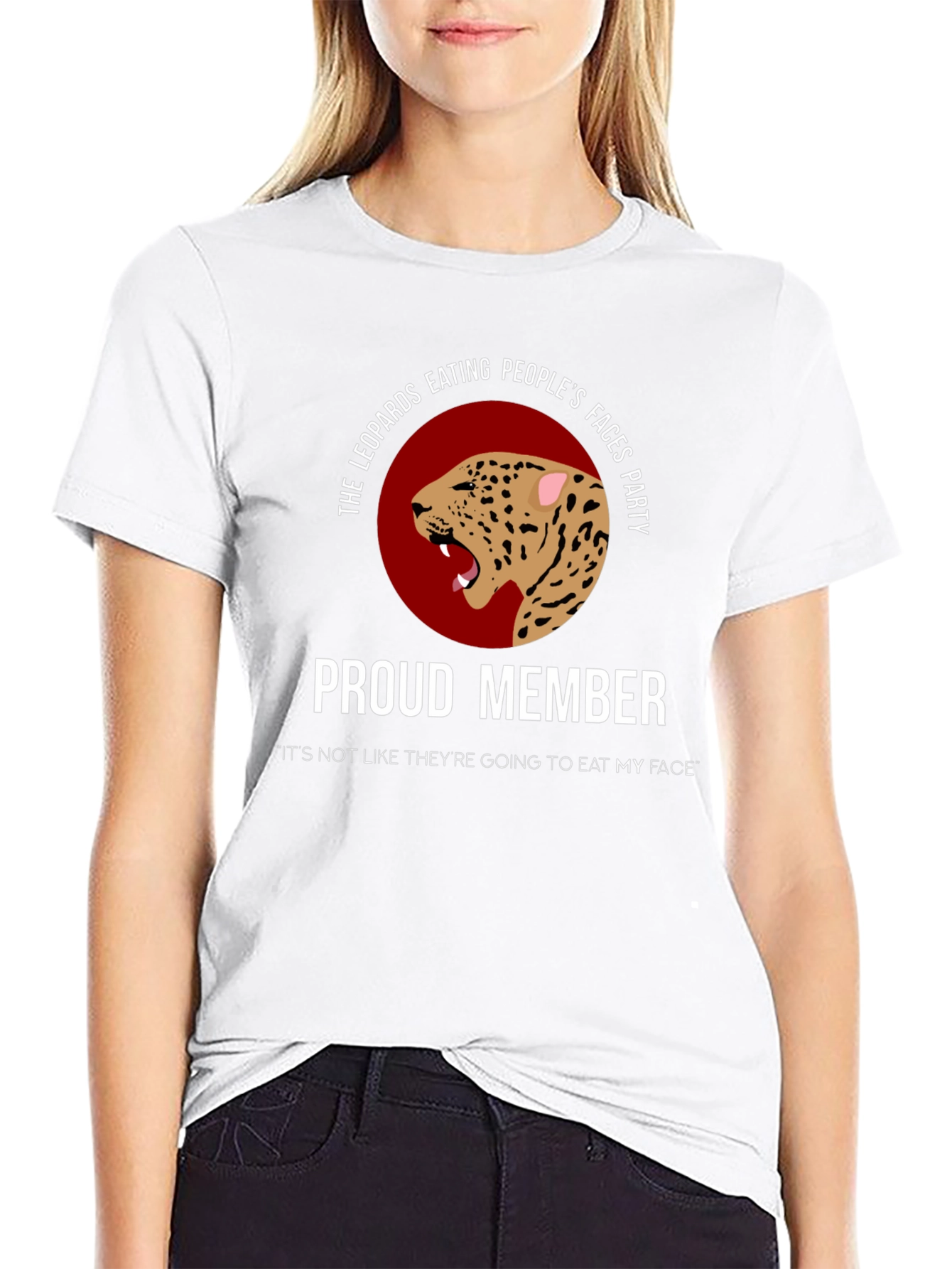 Leopards Eating Faces Party T-Shirt