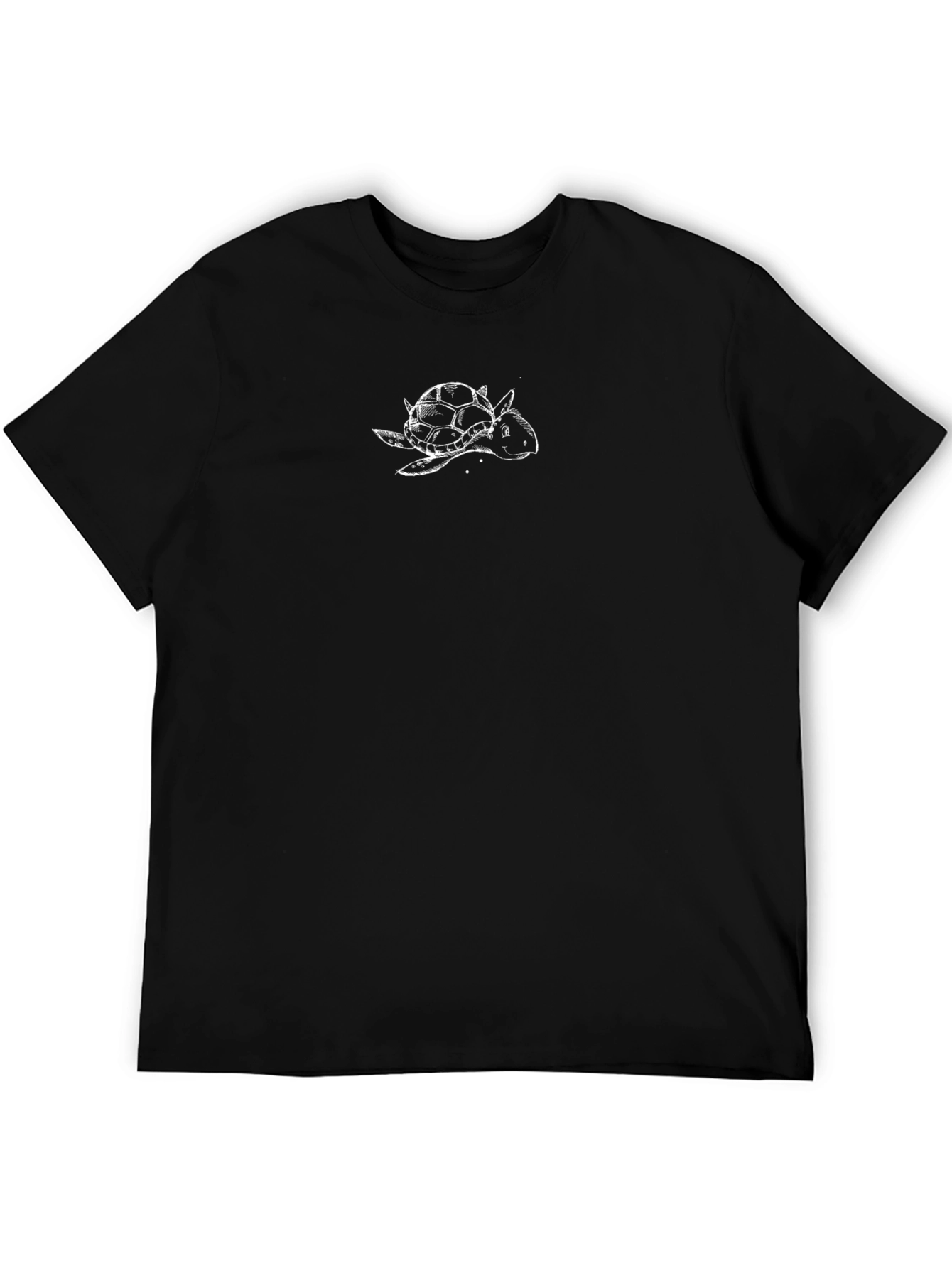 Black Turtle Graphic Tee - Relaxed Fit