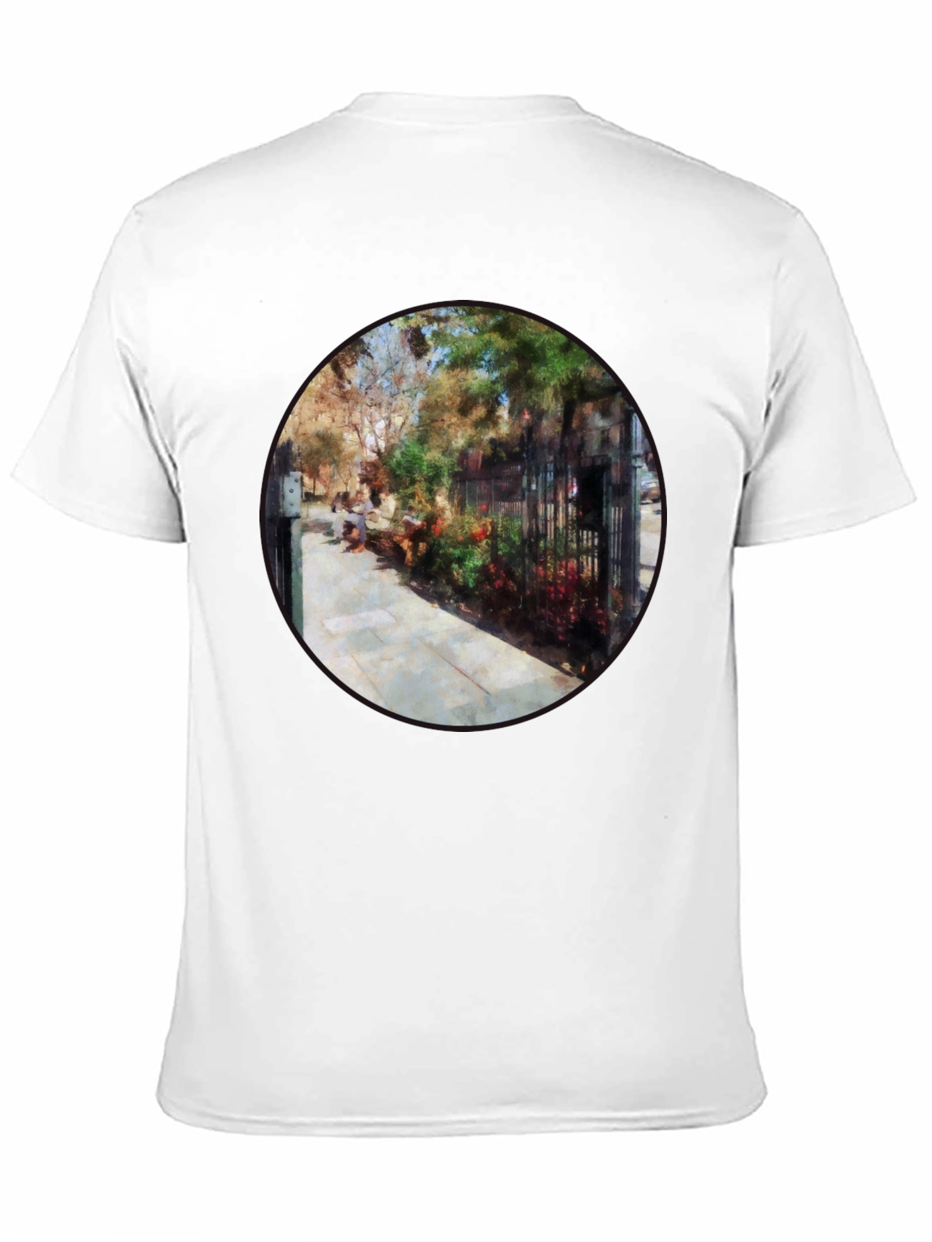 Sidewalk Artwork Black T-Shirt
