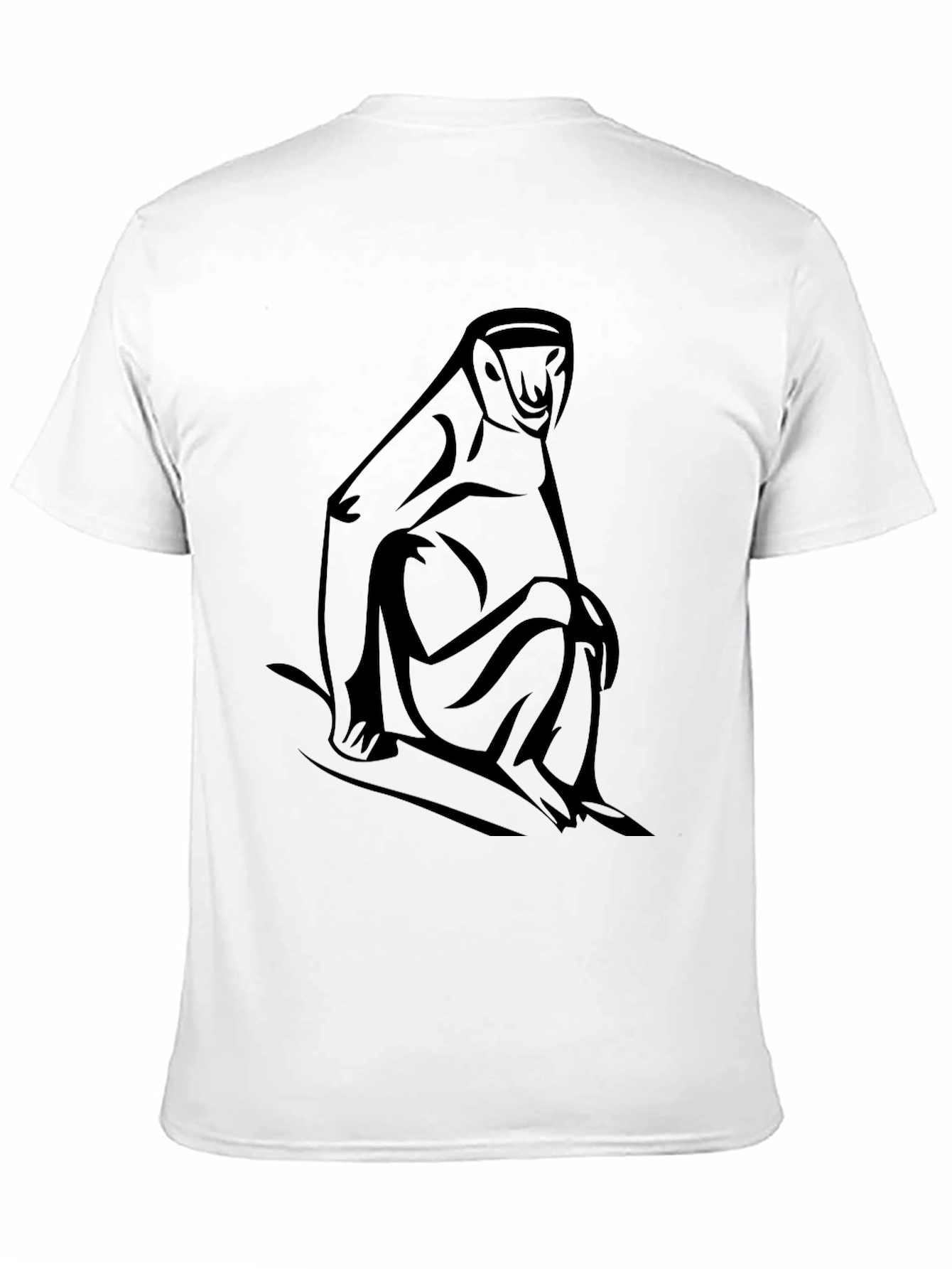 Monkey Graphic Tee - Black T-Shirt