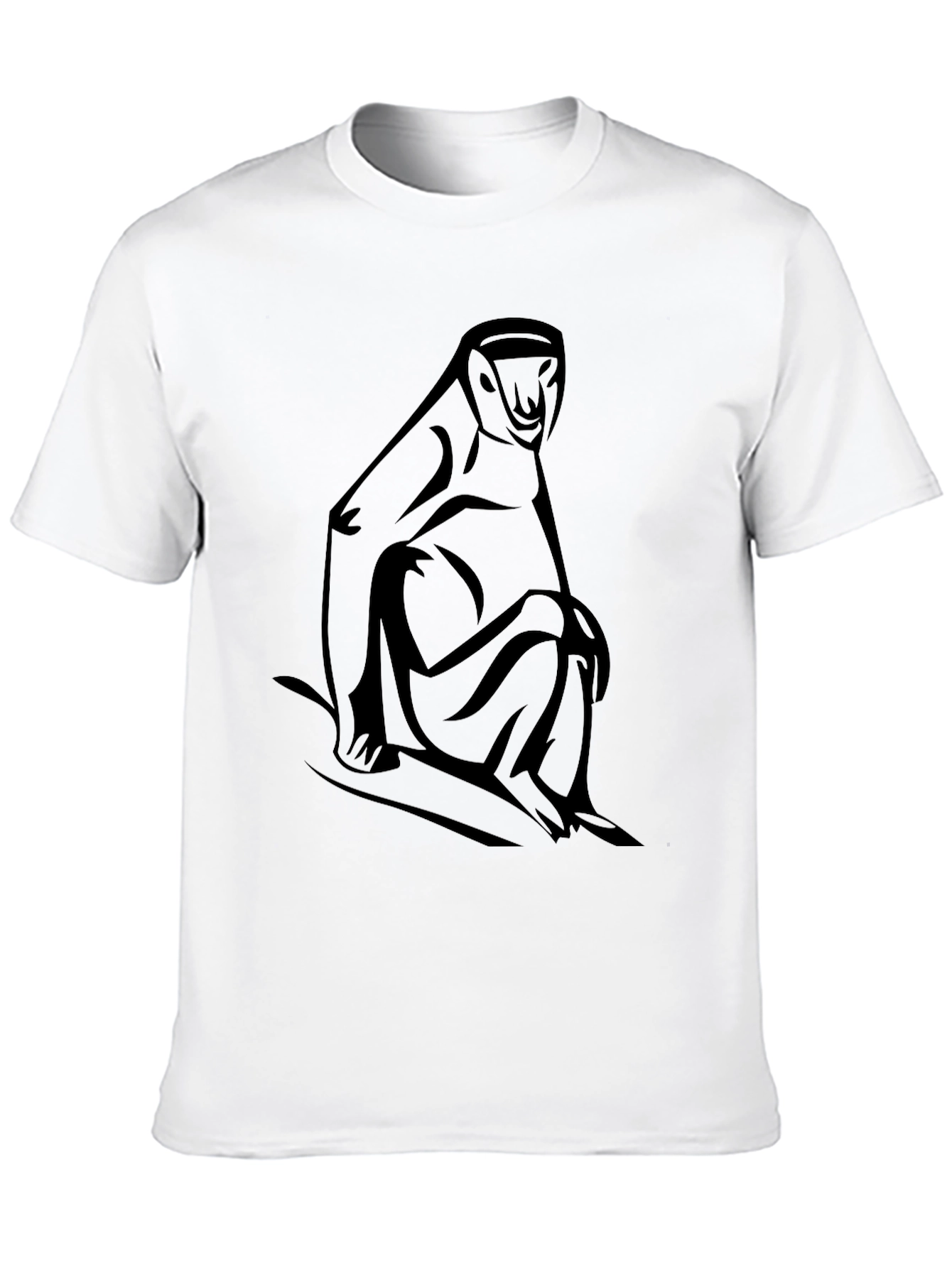Monkey Graphic Tee - Black T-Shirt