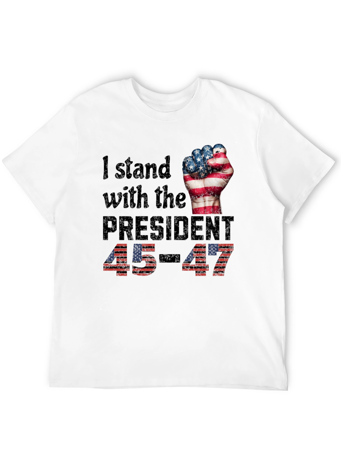 I Stand With the President Patriotic T-Shirt