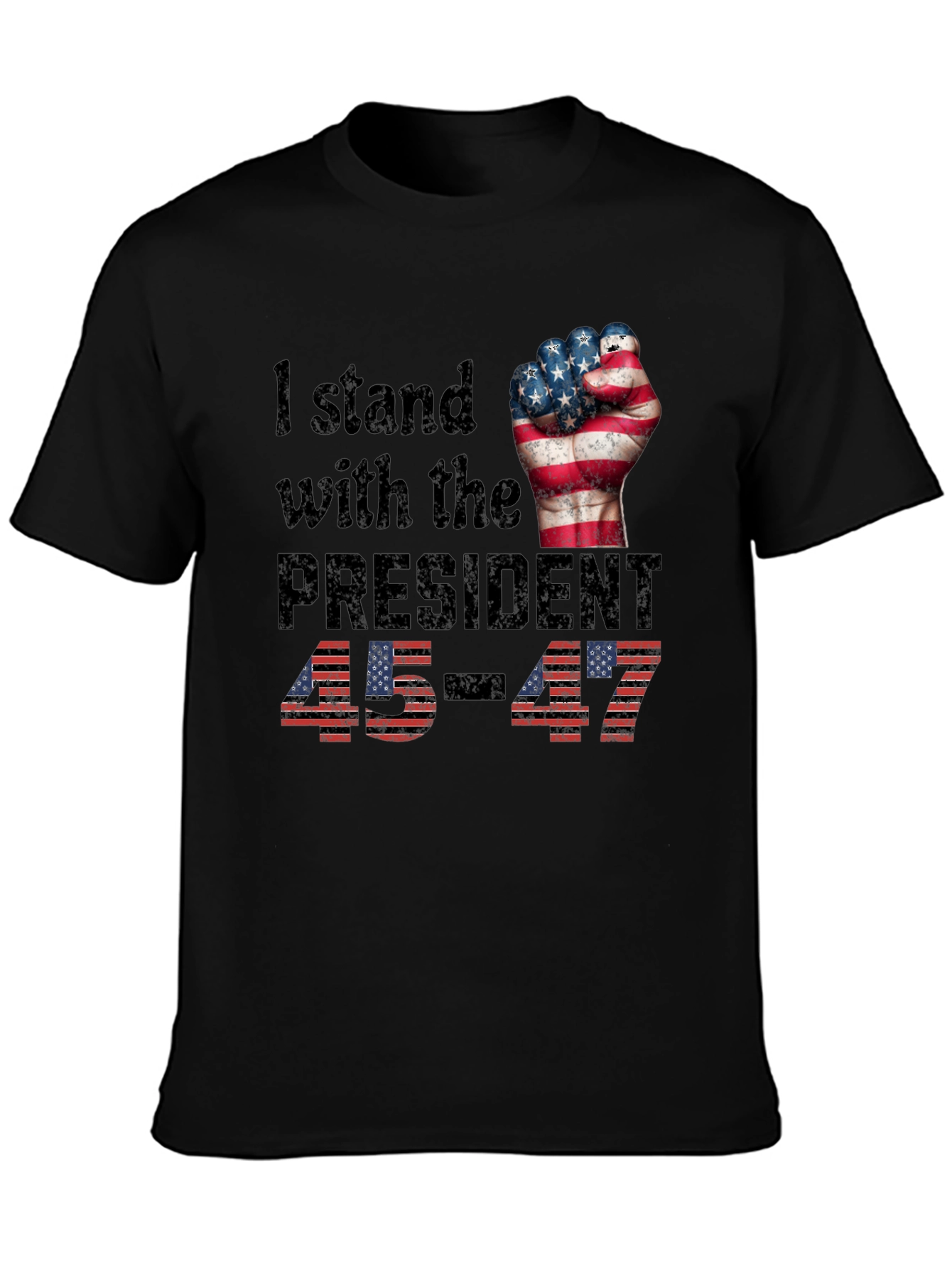 I Stand With the President Patriotic T-Shirt