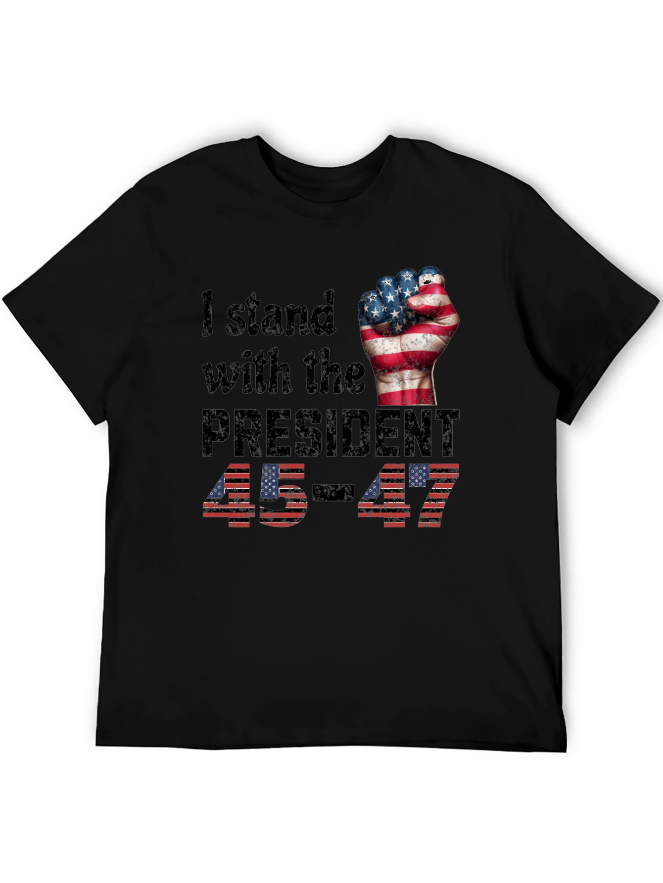 I Stand With the President Patriotic T-Shirt