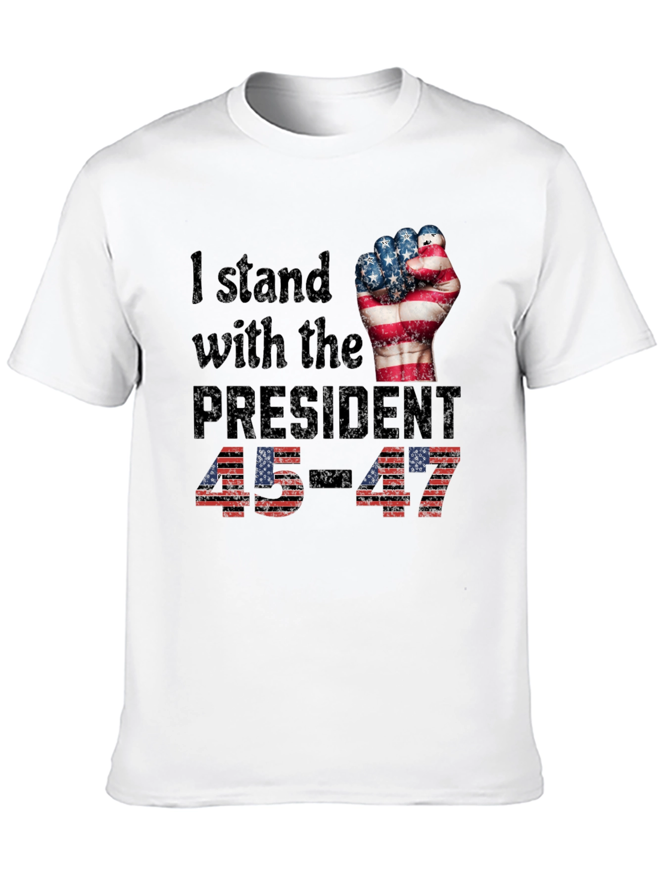 I Stand With the President Patriotic T-Shirt