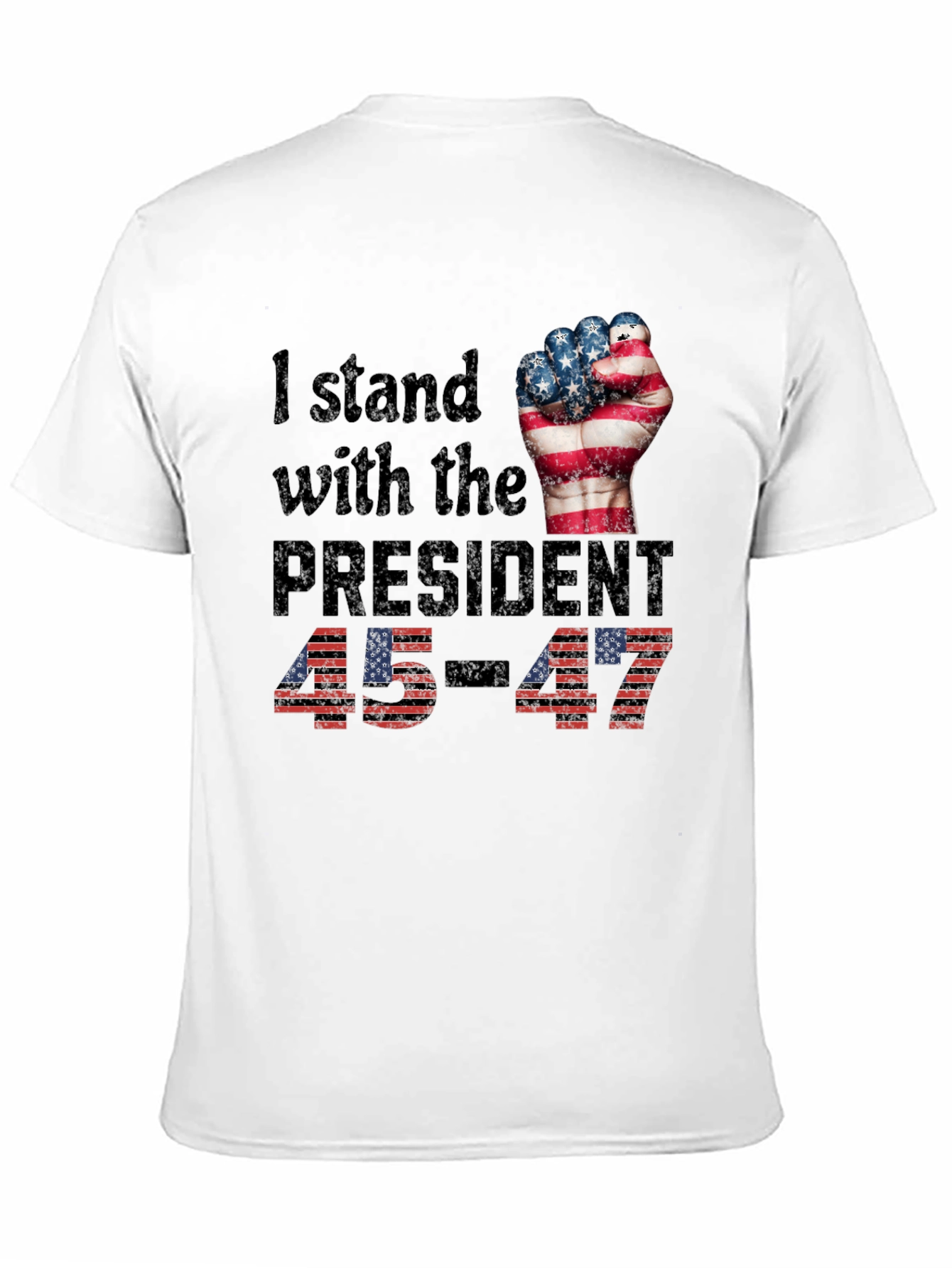 I Stand With the President Patriotic T-Shirt