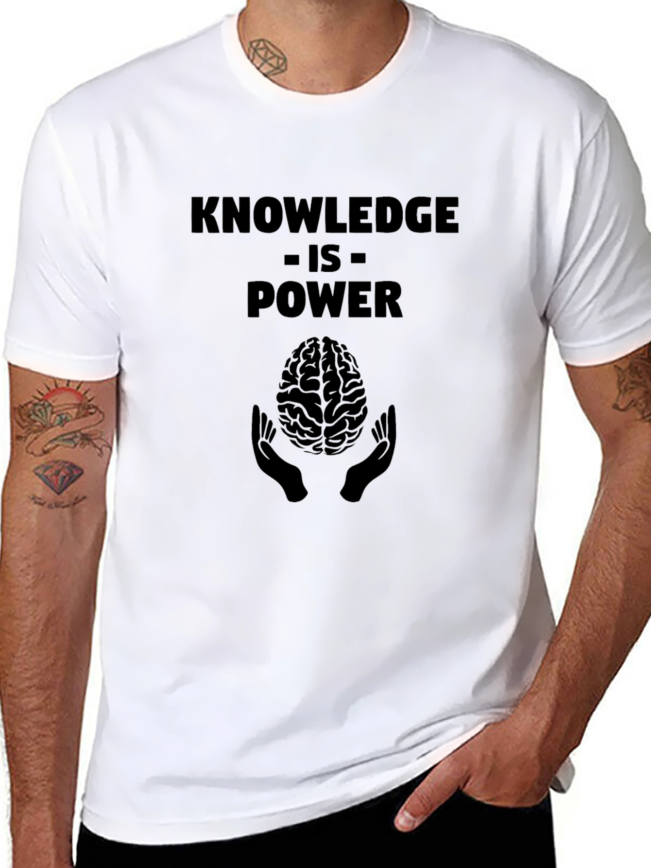 Knowledge is Power Graphic Tee