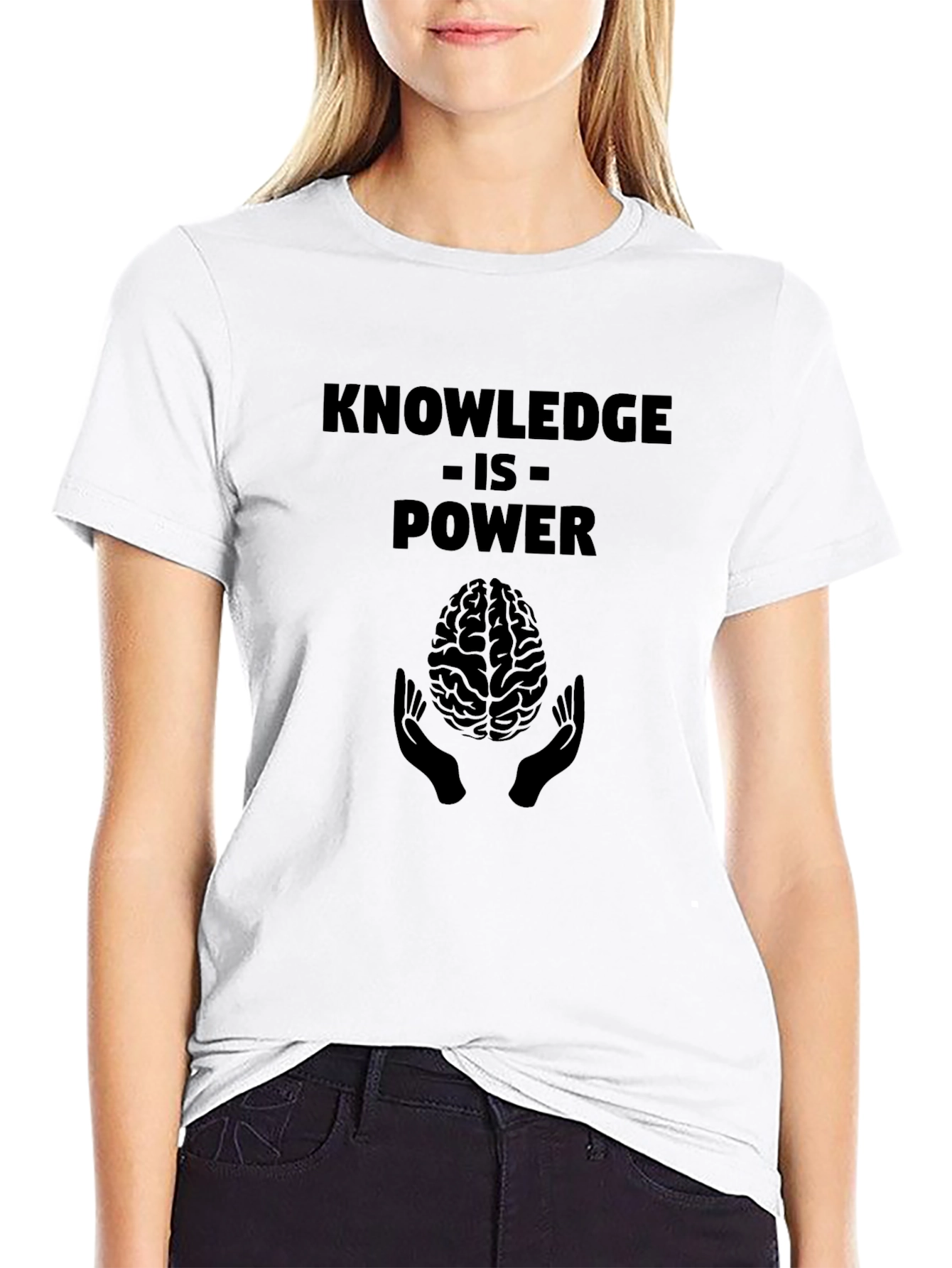 Knowledge is Power Graphic Tee