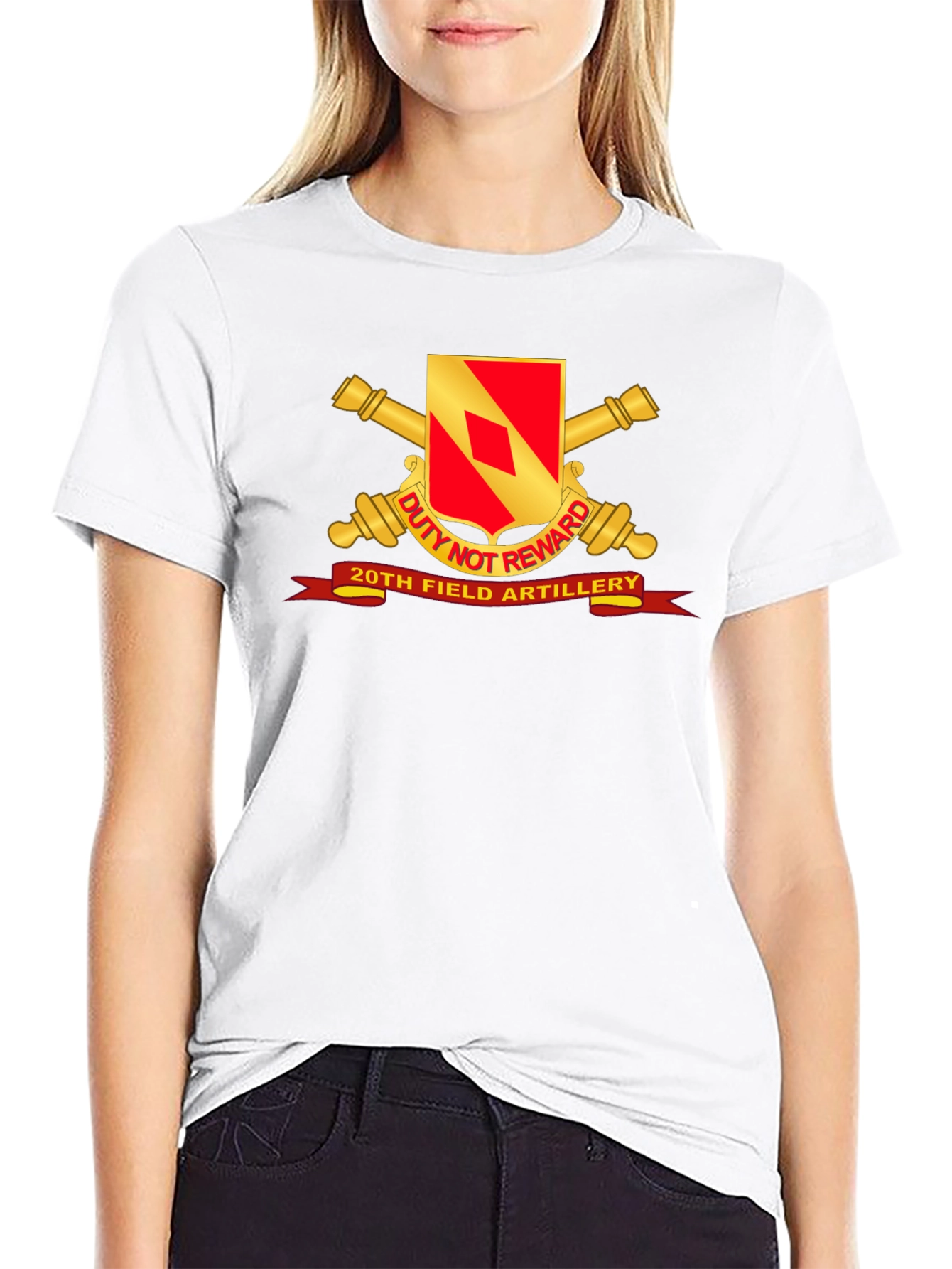 20th Field Artillery Duty T-Shirt