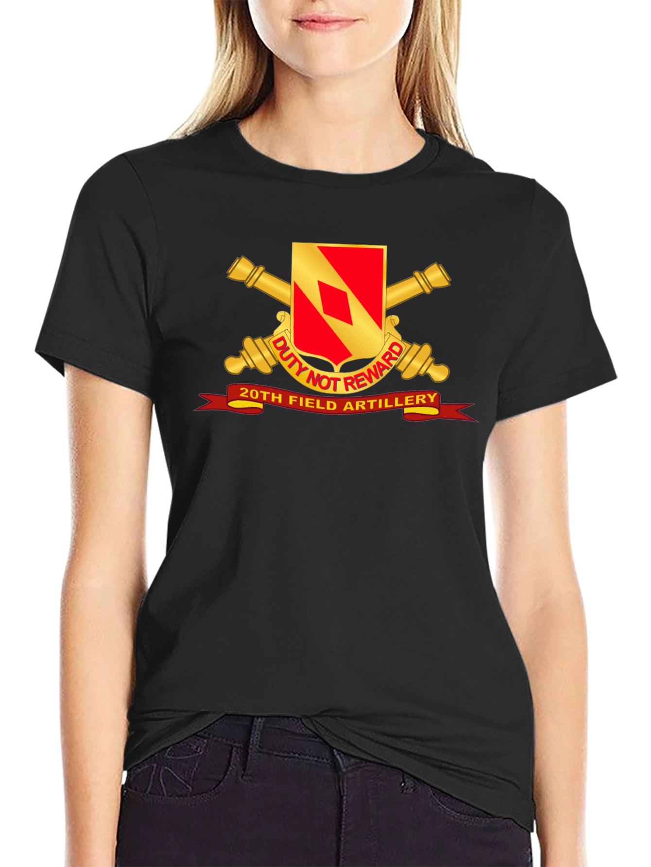 20th Field Artillery Duty T-Shirt