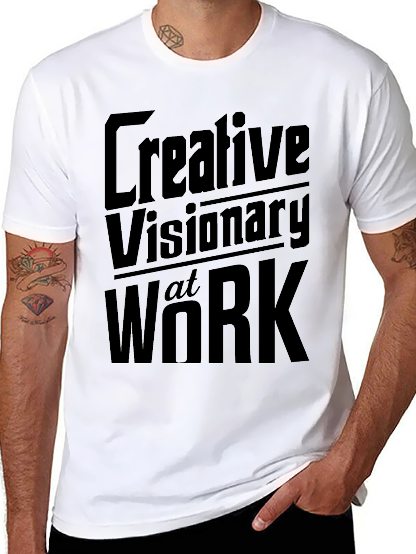 Creative Visionary at Work Black T-Shirt