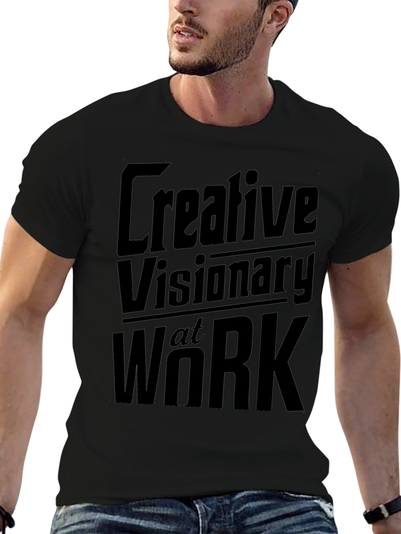 Creative Visionary at Work Black T-Shirt