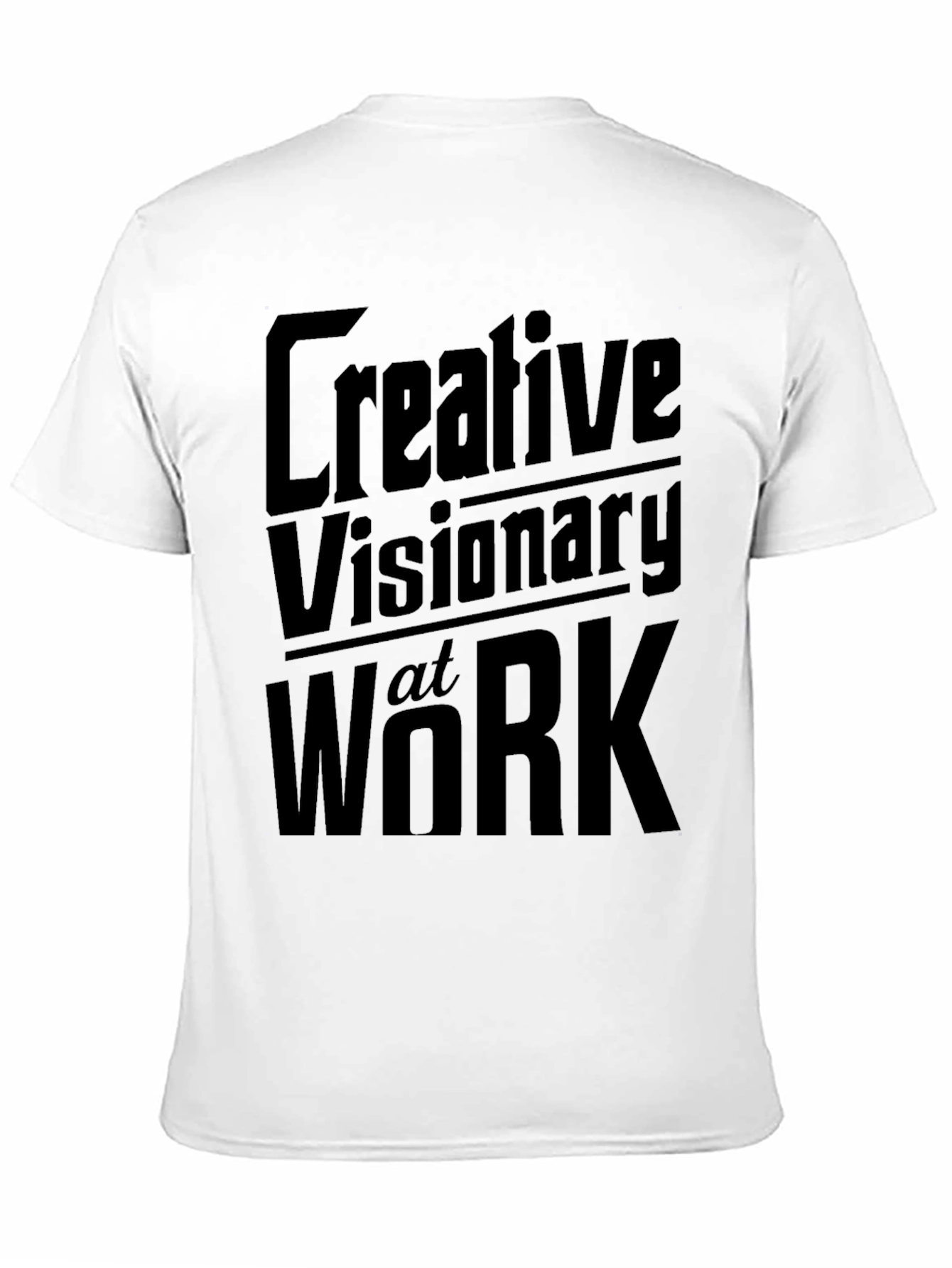 Creative Visionary at Work Black T-Shirt