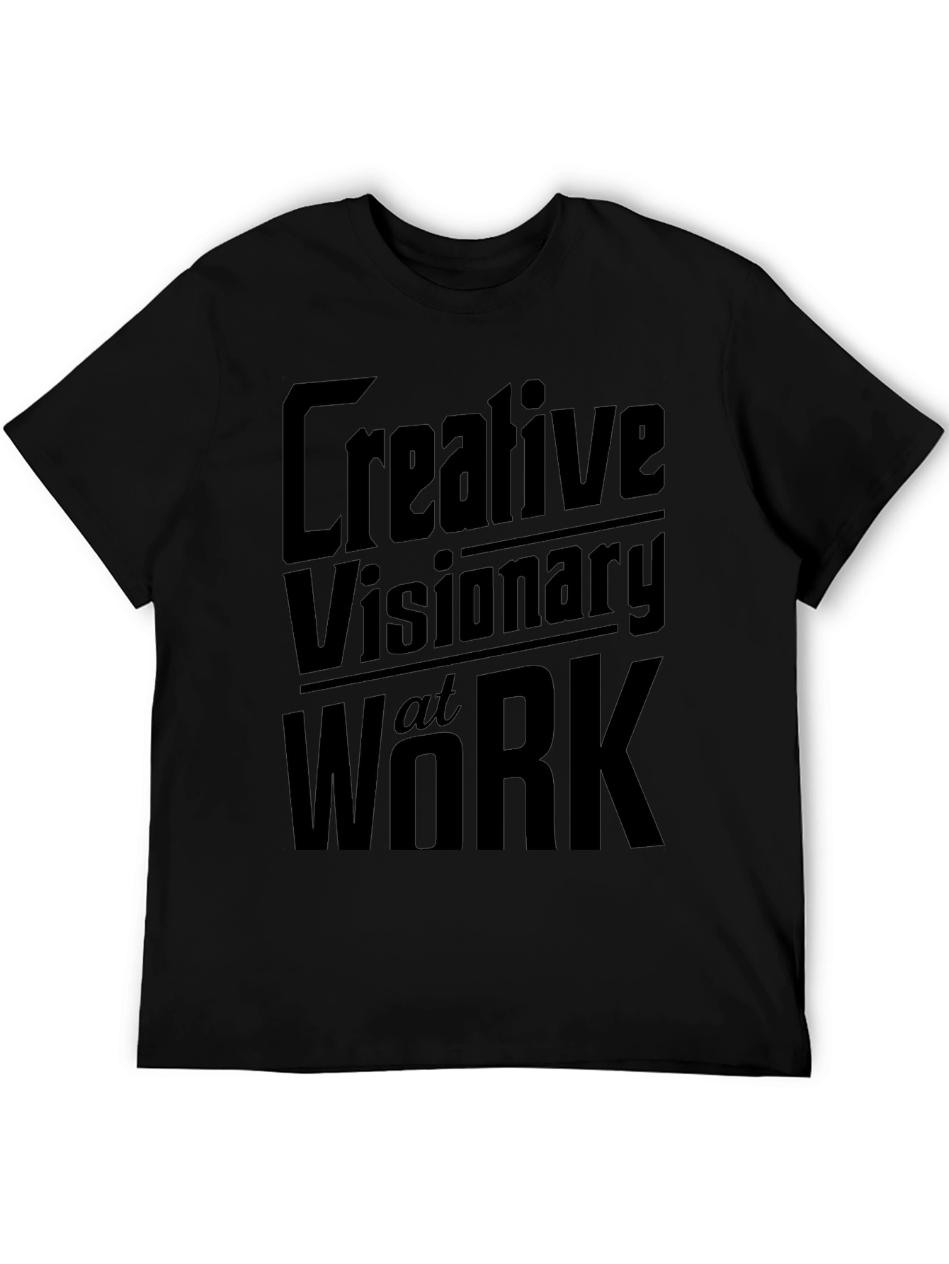 Creative Visionary at Work Black T-Shirt