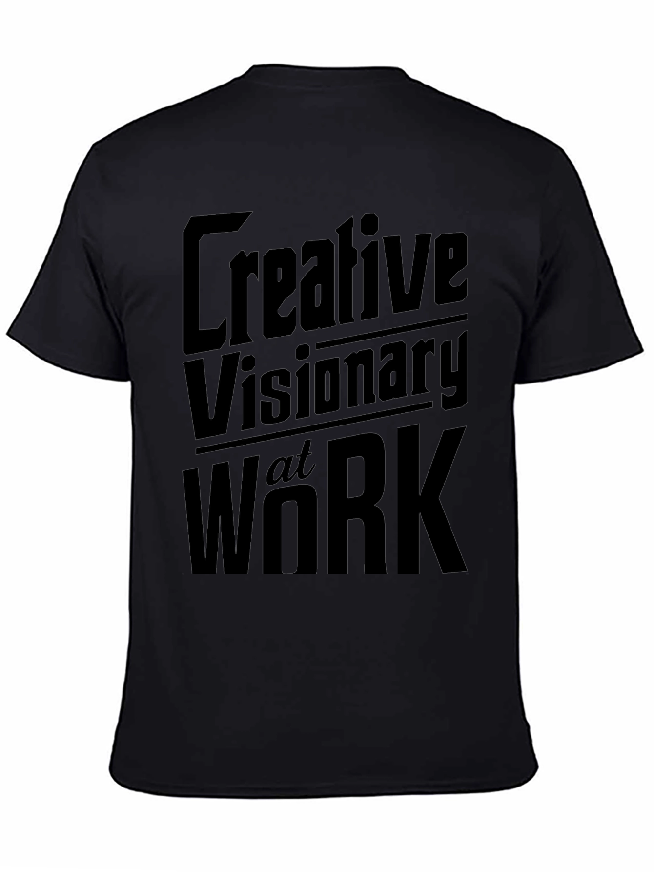 Creative Visionary at Work Black T-Shirt