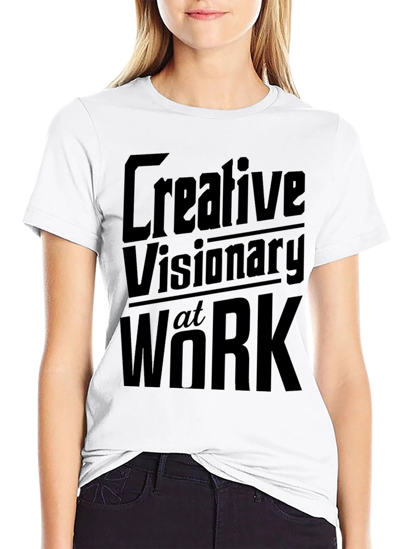 Creative Visionary at Work Black T-Shirt