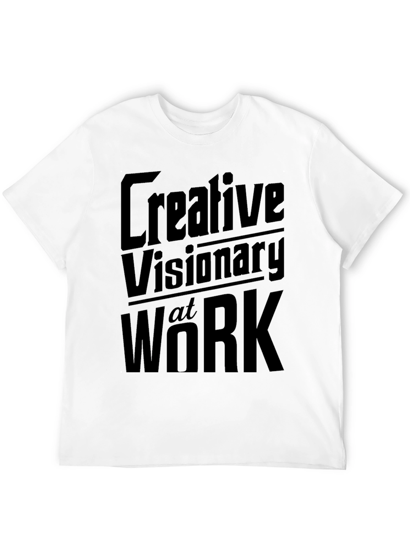 Creative Visionary at Work Black T-Shirt