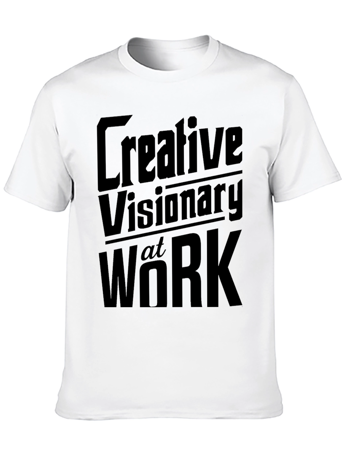 Creative Visionary at Work Black T-Shirt