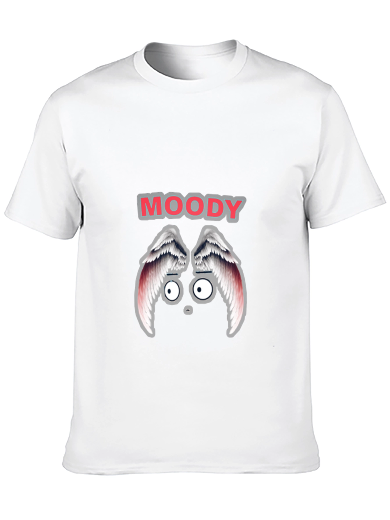 Moody Graphic T-Shirt - Black Cotton Tee