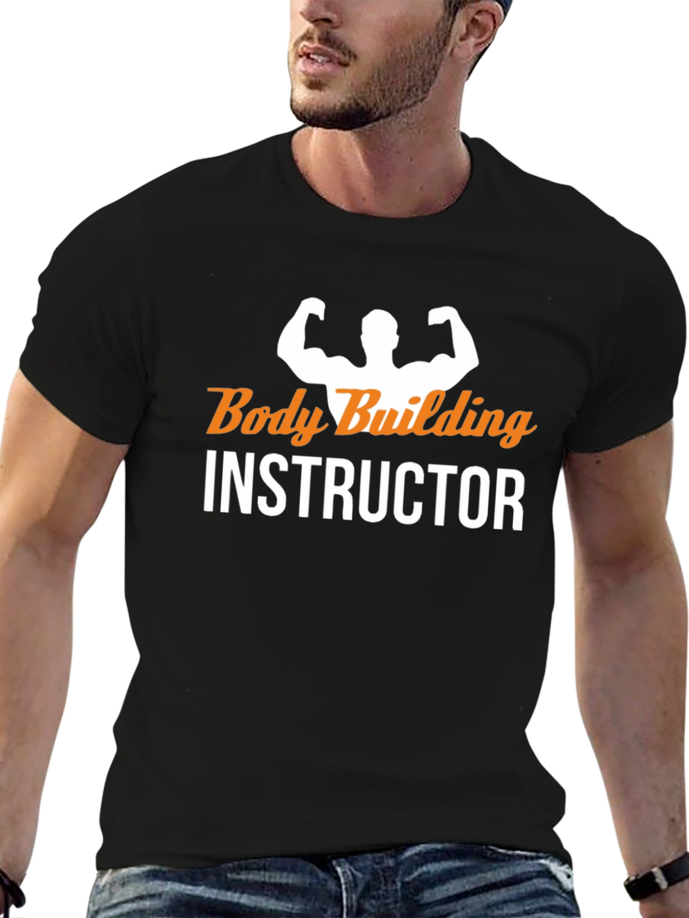 Body Building Instructor Graphic Tee