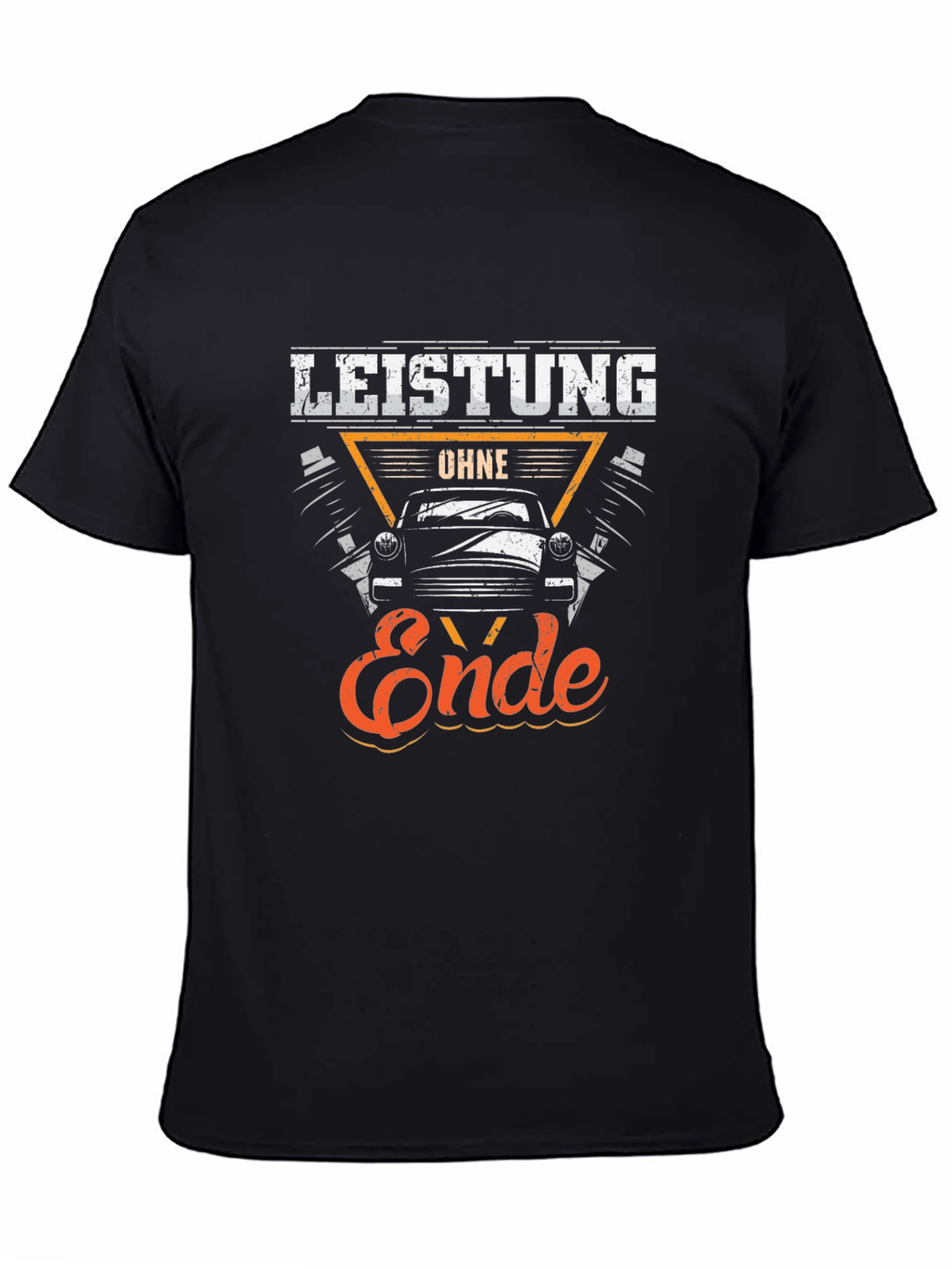 Leistung Ohne Ende Black T-Shirt