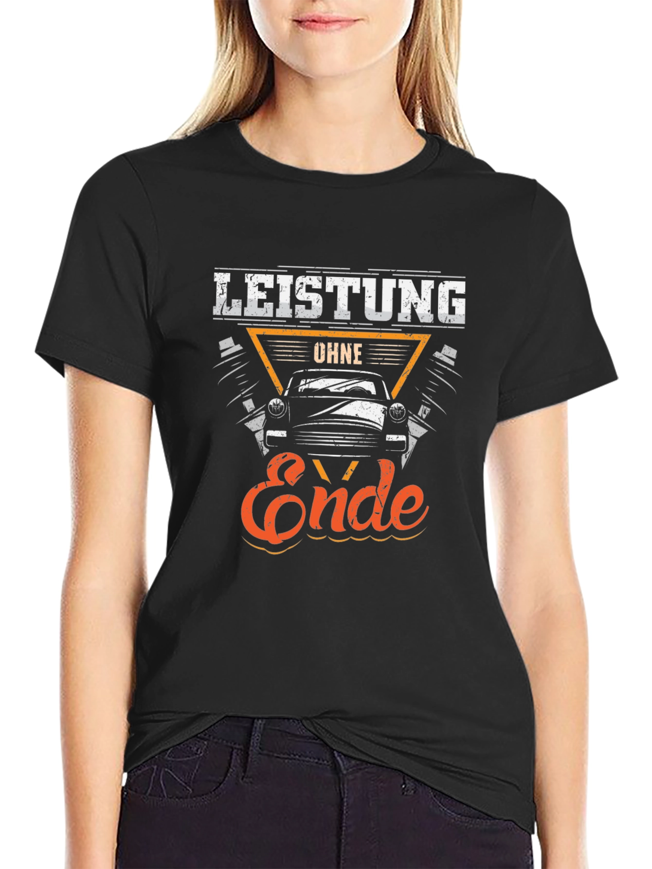 Leistung Ohne Ende Black T-Shirt