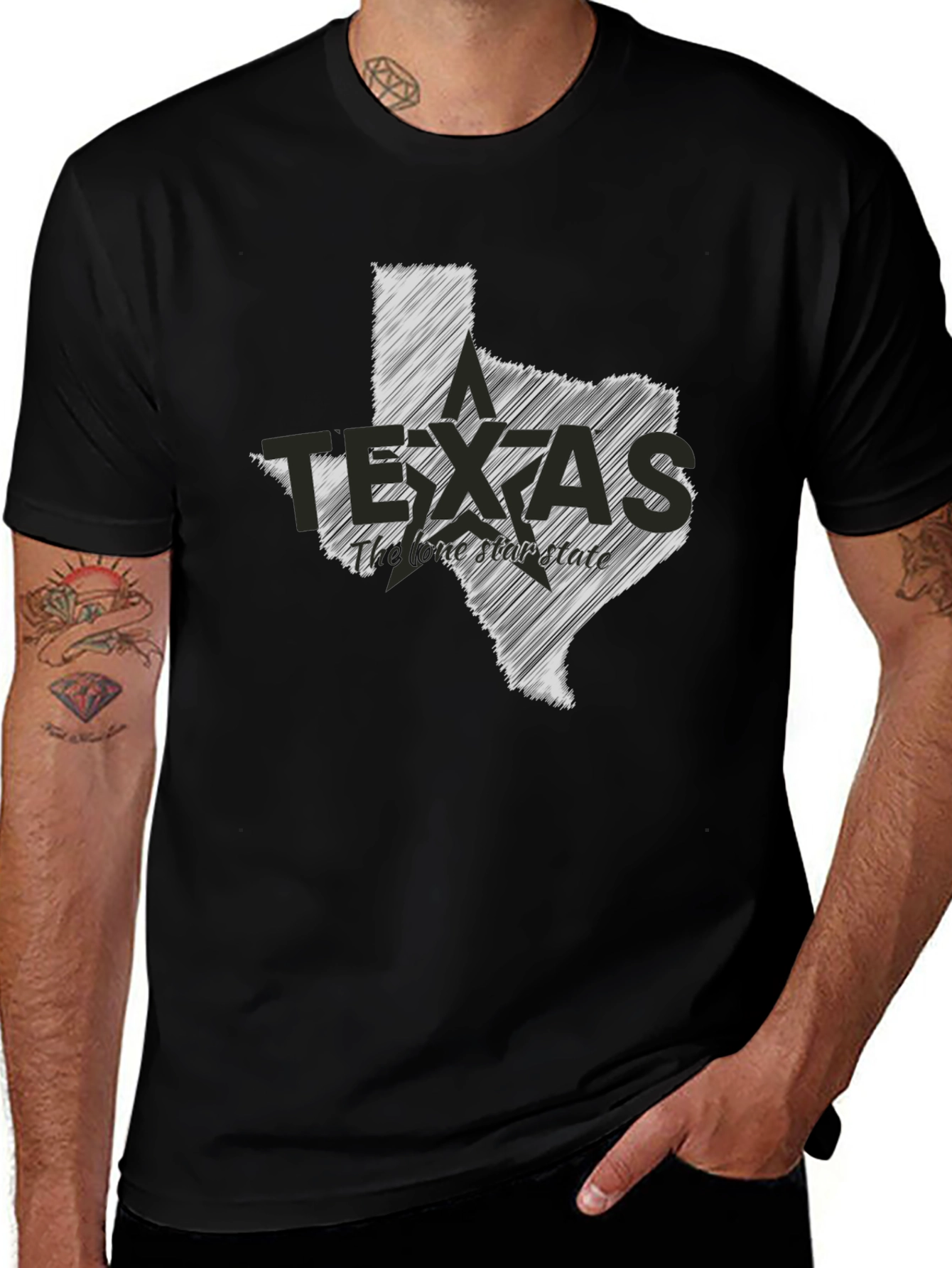 Texas State T-Shirt Lone Star State
