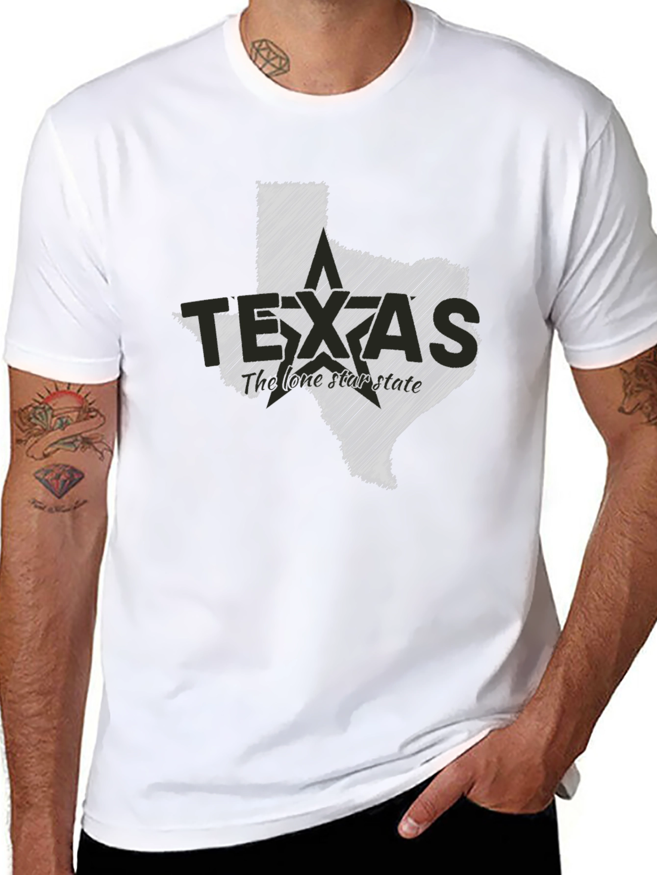 Texas State T-Shirt Lone Star State