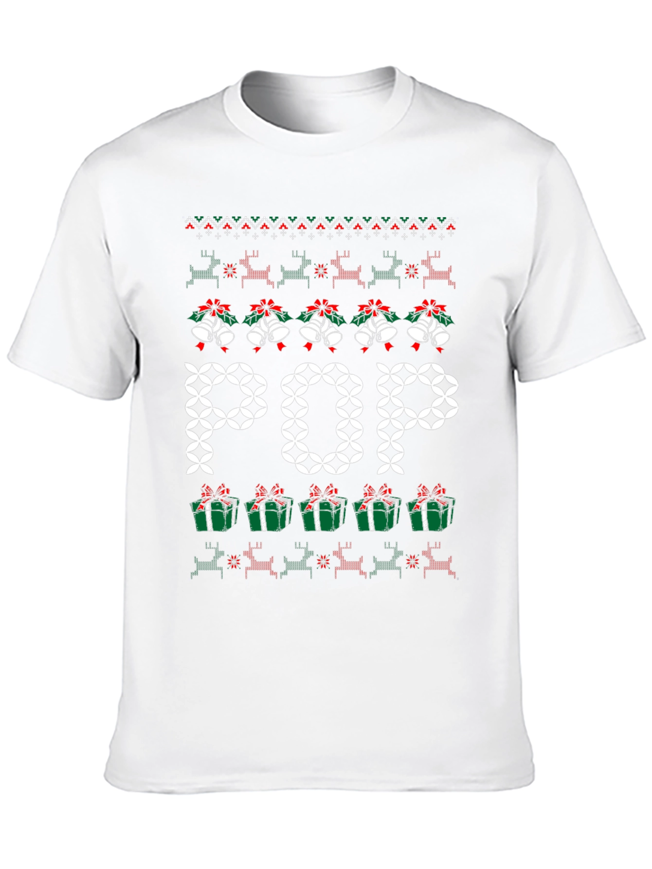 Festive POP Ugly Christmas Sweater T-Shirt
