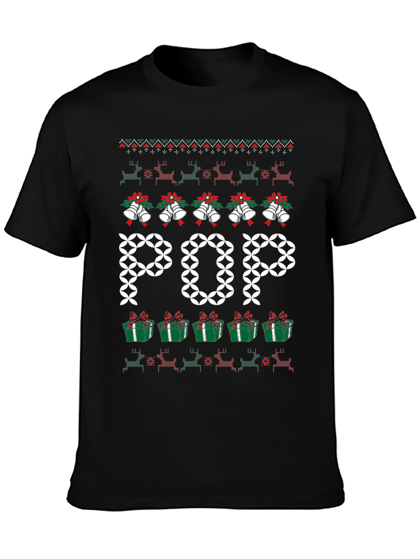 Festive POP Ugly Christmas Sweater T-Shirt