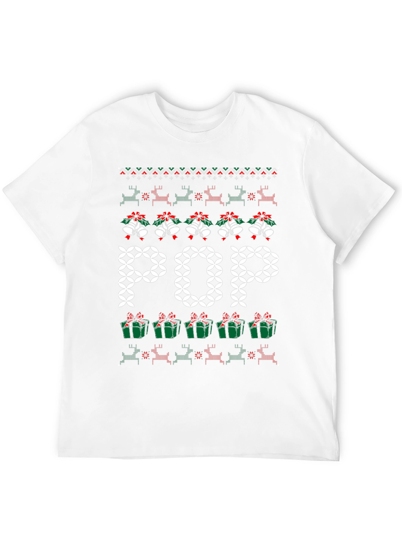 Festive POP Ugly Christmas Sweater T-Shirt