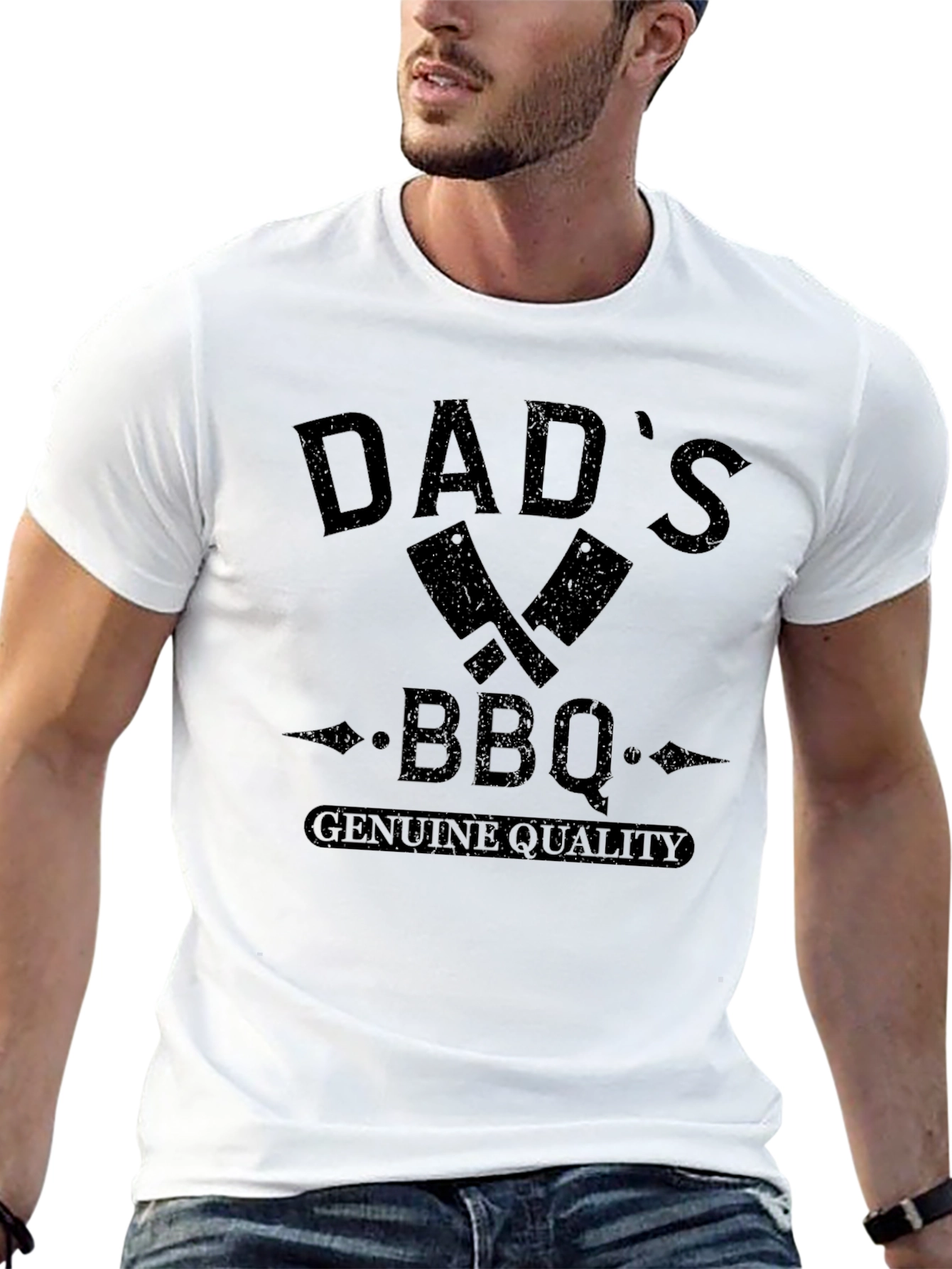 Dads BBQ T-Shirt - Genuine Quality