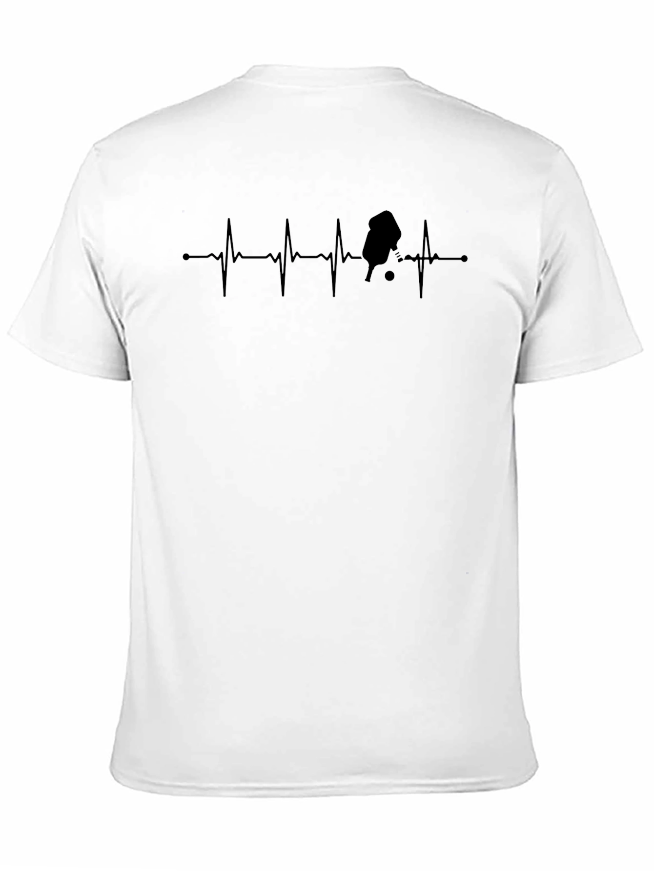 Pickleball Heartbeat T-Shirt - Sporty Graphic Tee