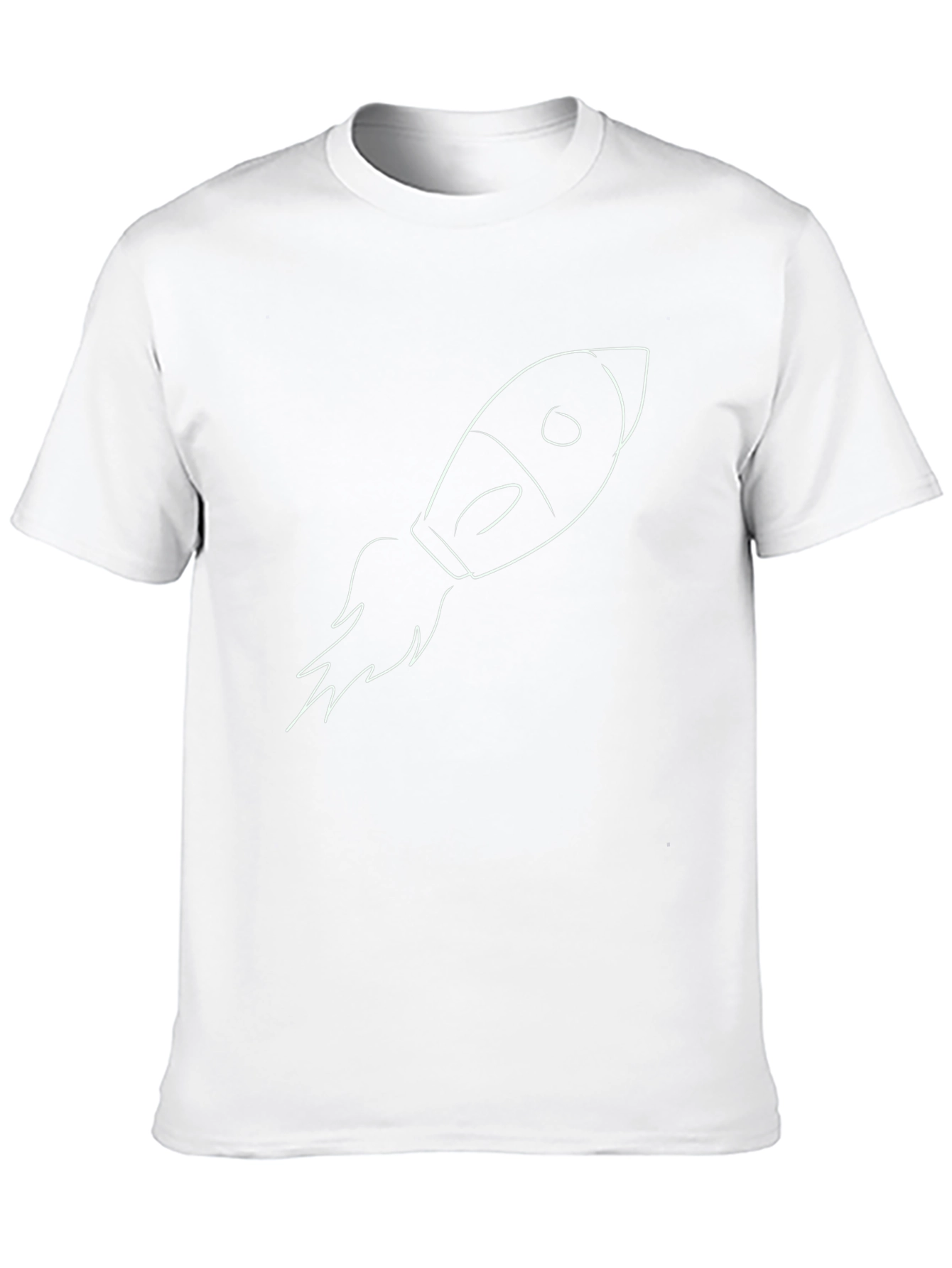 Rocket Launch Graphic Tee - Black
