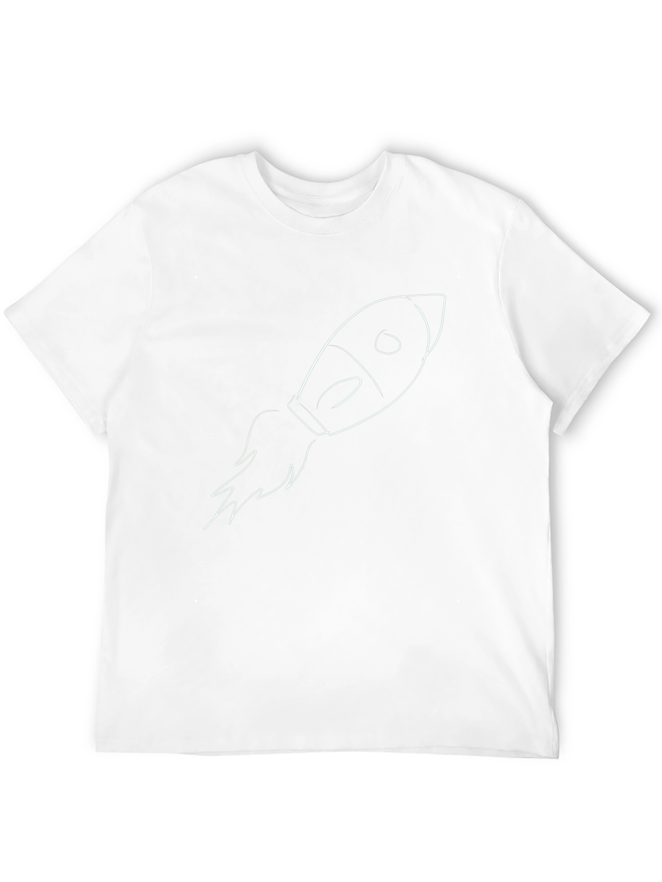 Rocket Launch Graphic Tee - Black