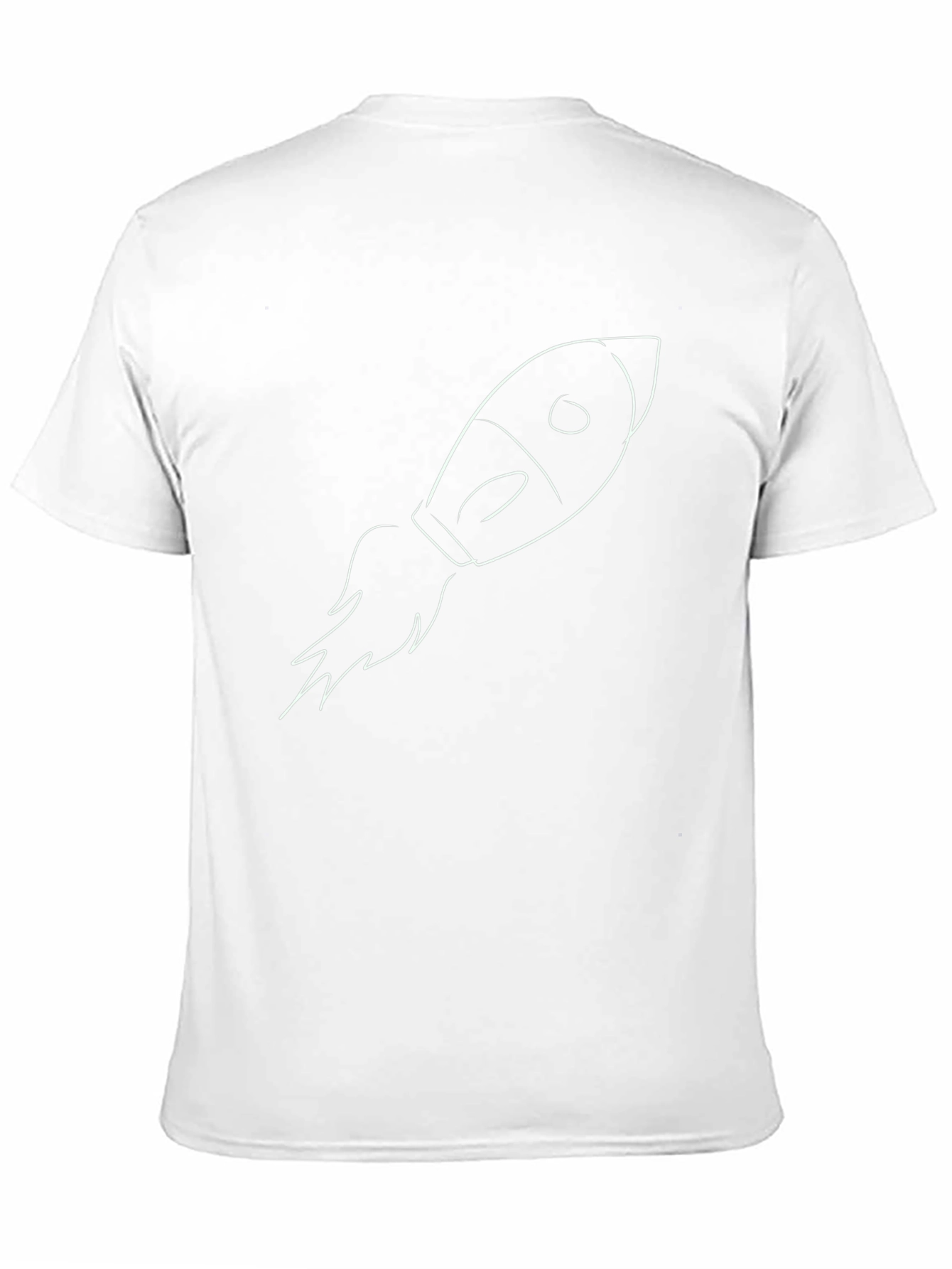 Rocket Launch Graphic Tee - Black