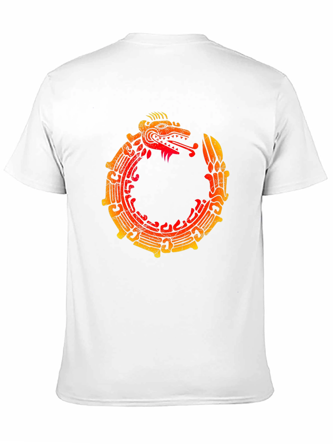 Ouroboros Serpent Graphic Tee - Black