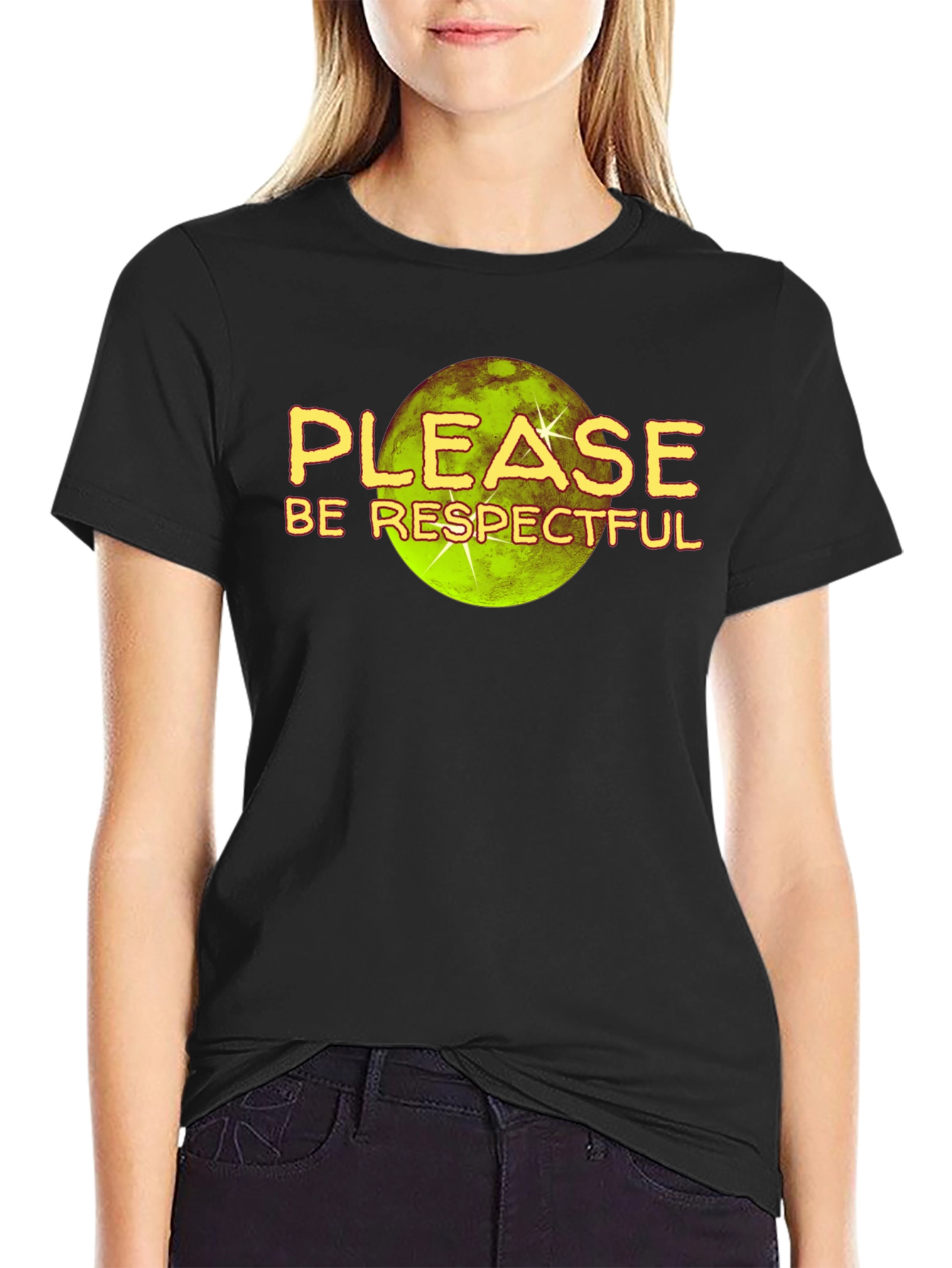 Respectful Tennis Ball Graphic Tee