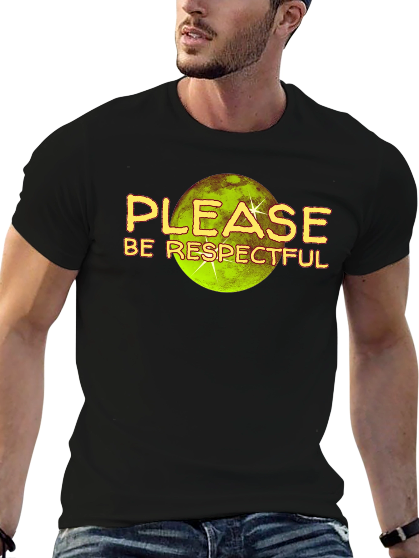 Respectful Tennis Ball Graphic Tee