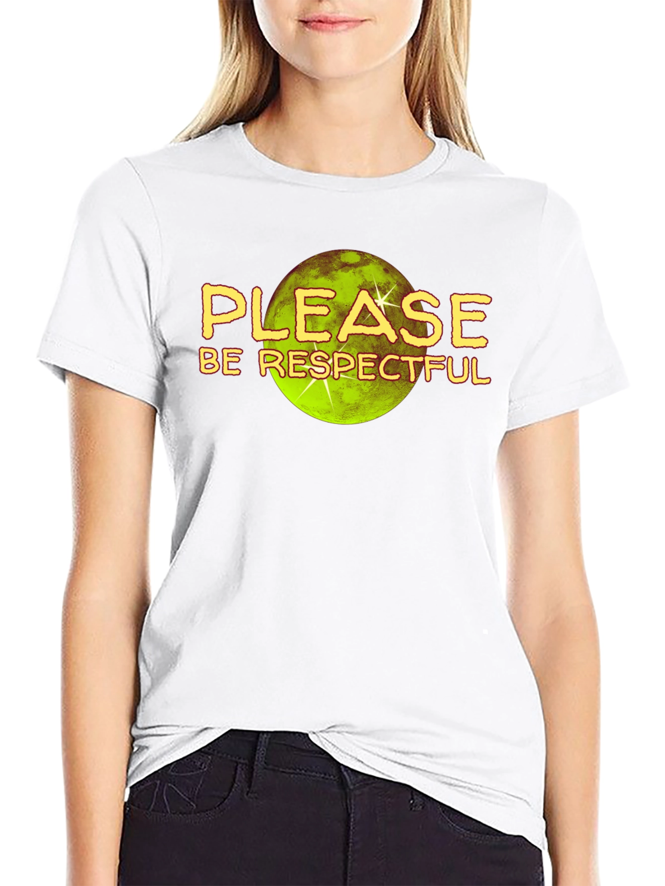 Respectful Tennis Ball Graphic Tee