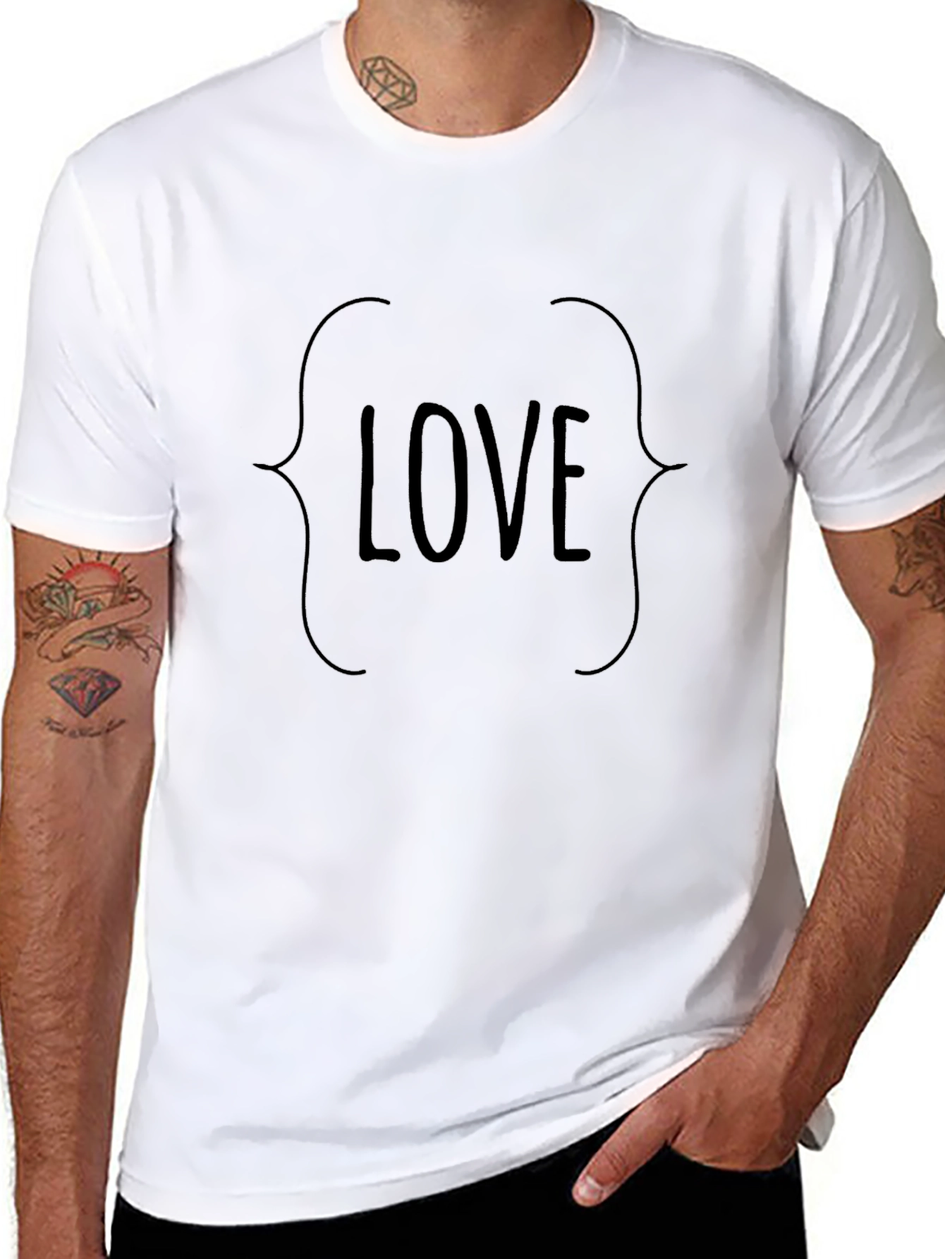 Love Graphic Tee - Trendy Unisex T-Shirt