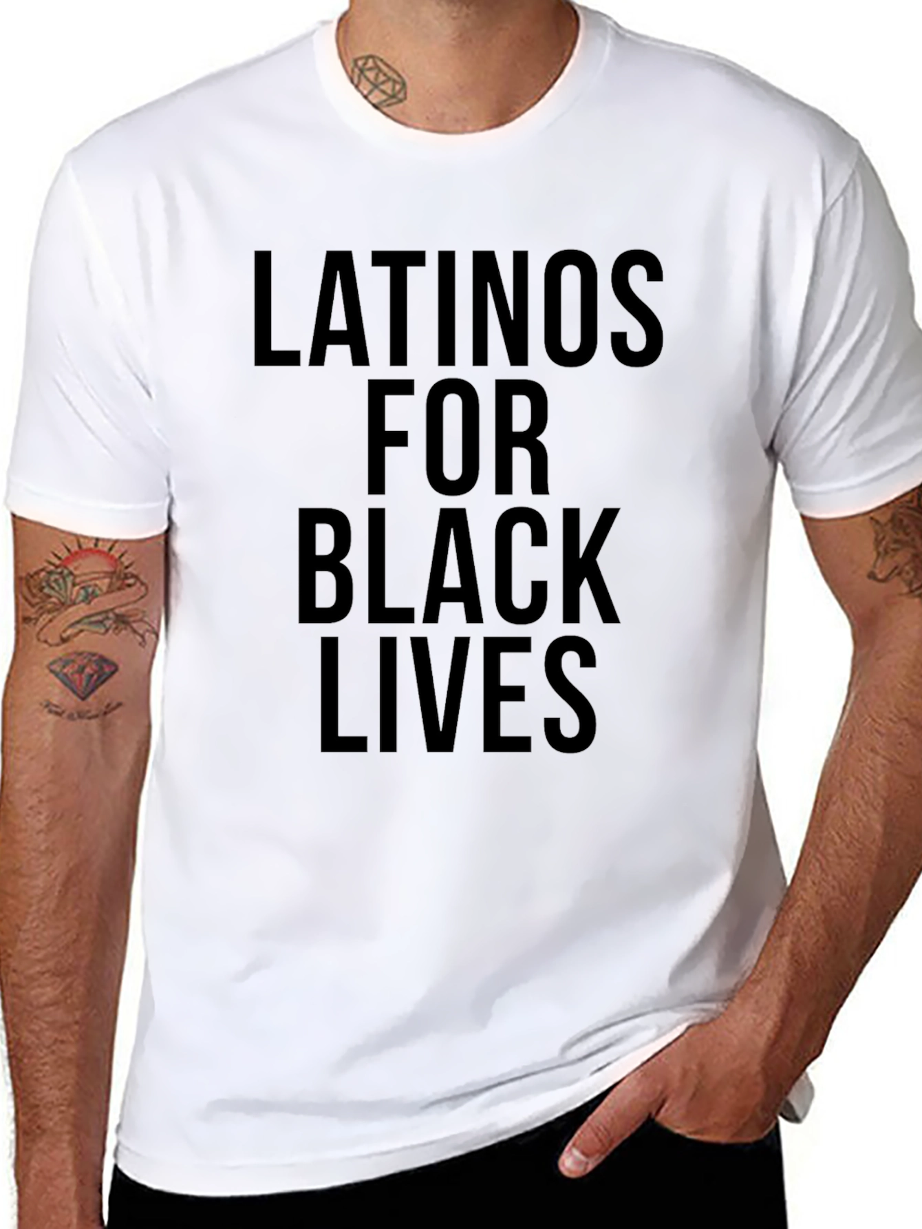 Latinos For Black Lives T-Shirt - Activism Tee