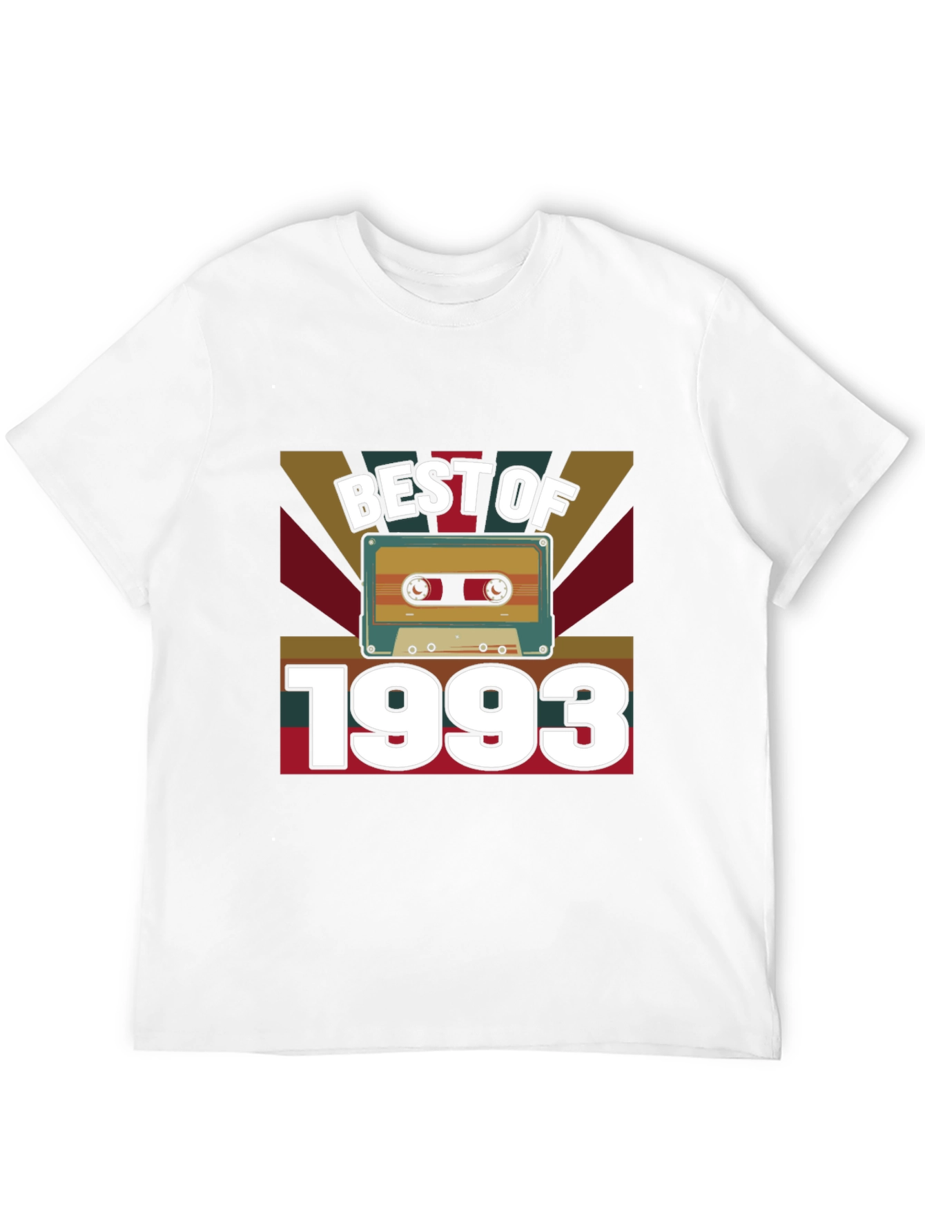 Best of 1993 Cassette Tape Graphic T-Shirt
