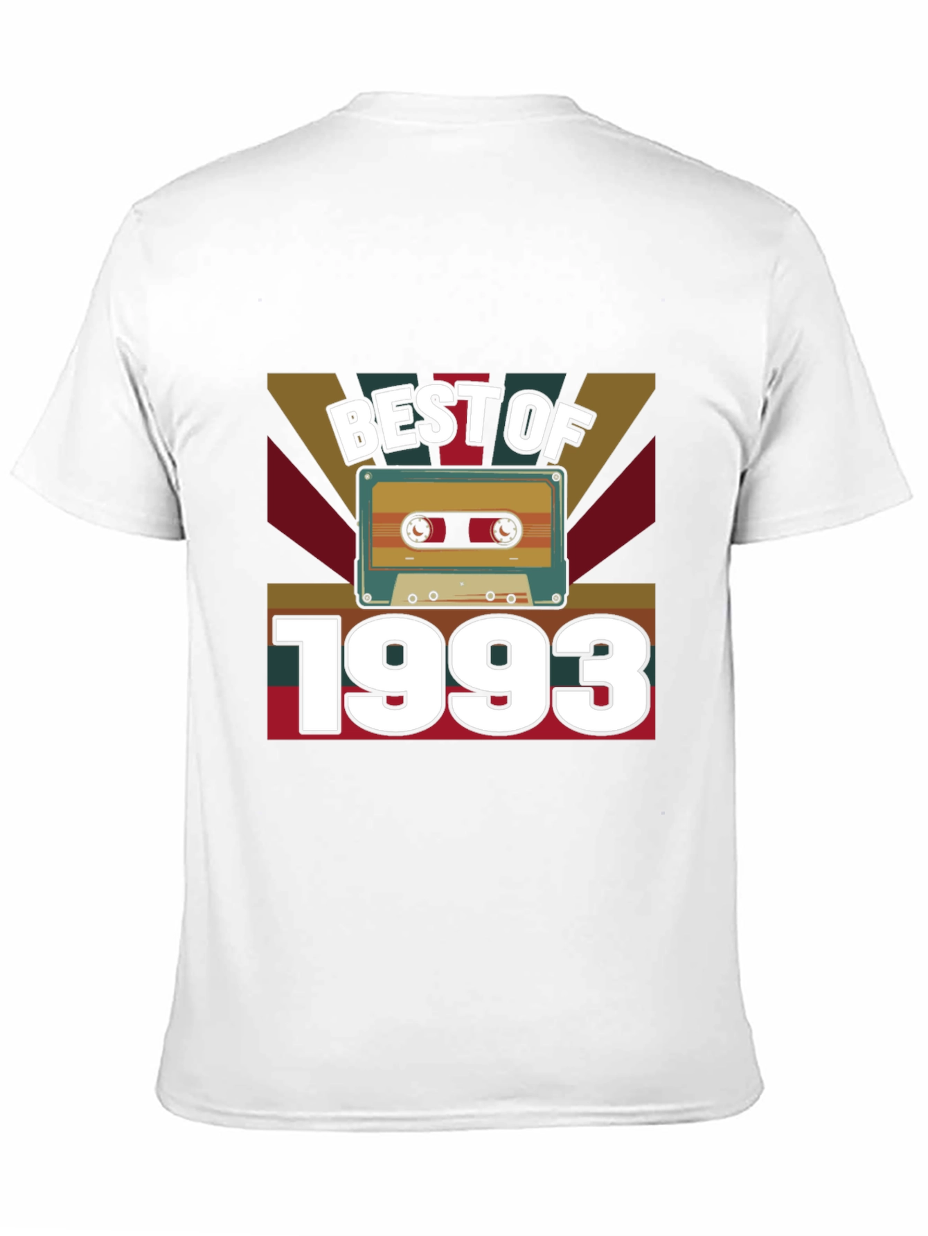 Best of 1993 Cassette Tape Graphic T-Shirt