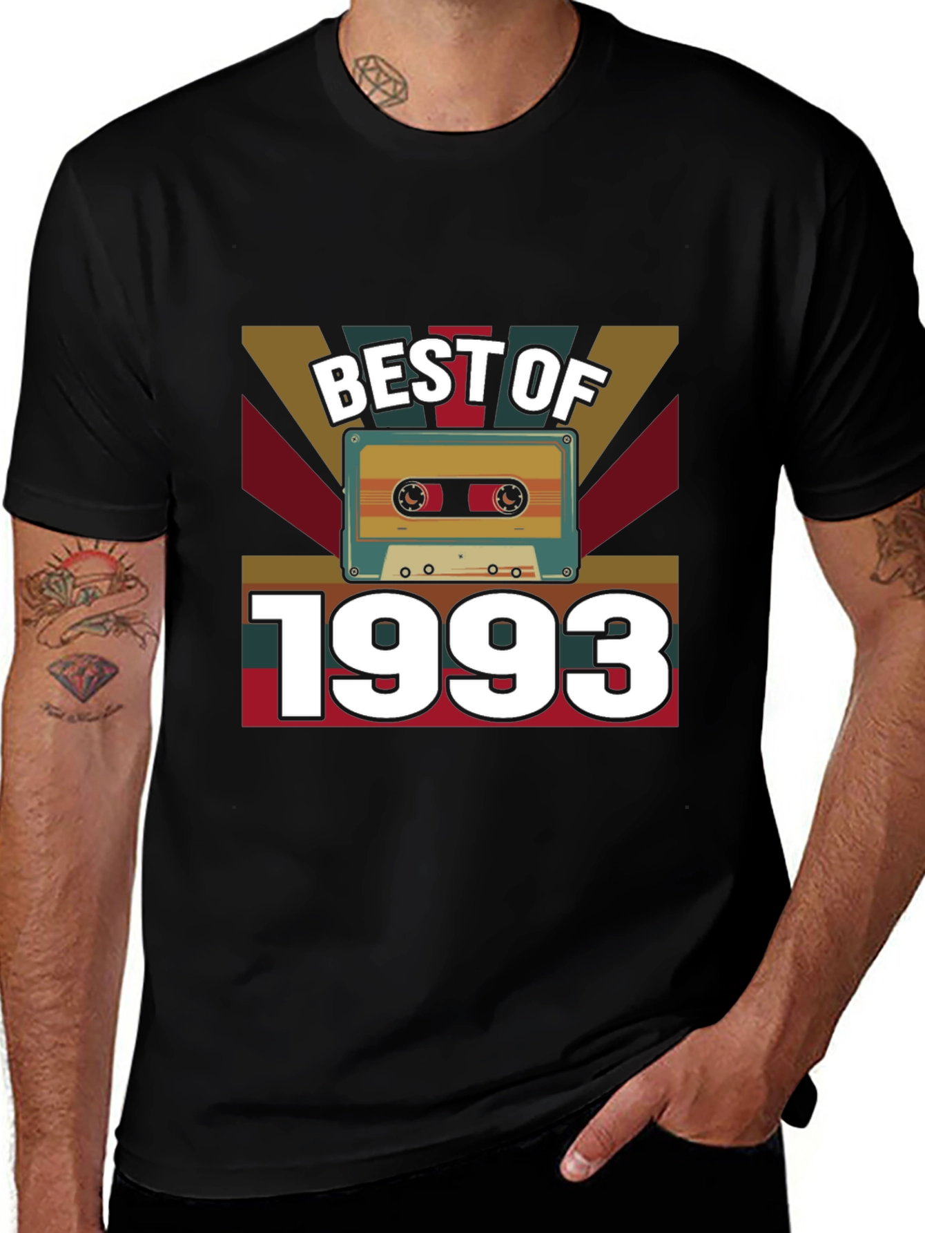 Best of 1993 Cassette Tape Graphic T-Shirt