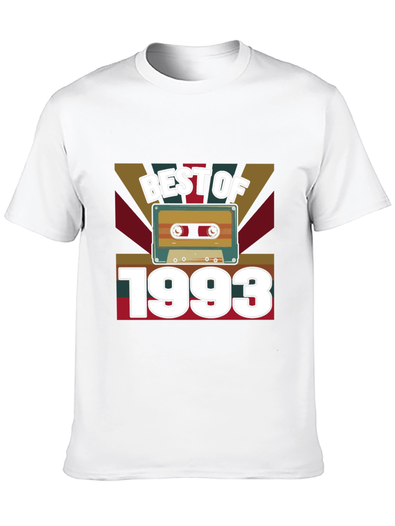 Best of 1993 Cassette Tape Graphic T-Shirt